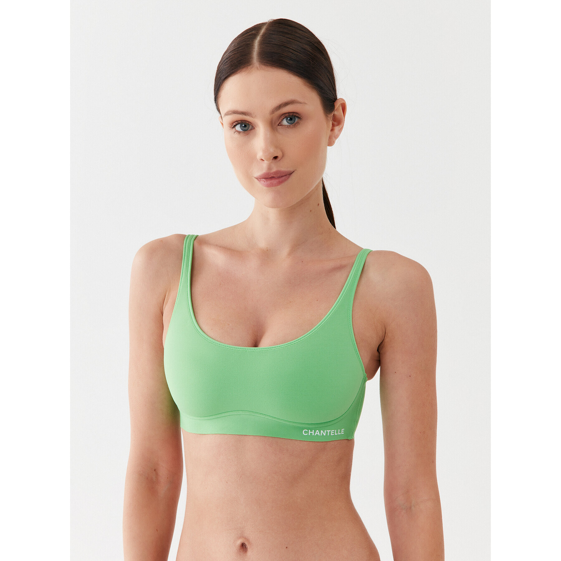 Chantelle Sutien top Soft Stretch C16A50 Verde - Pled.ro