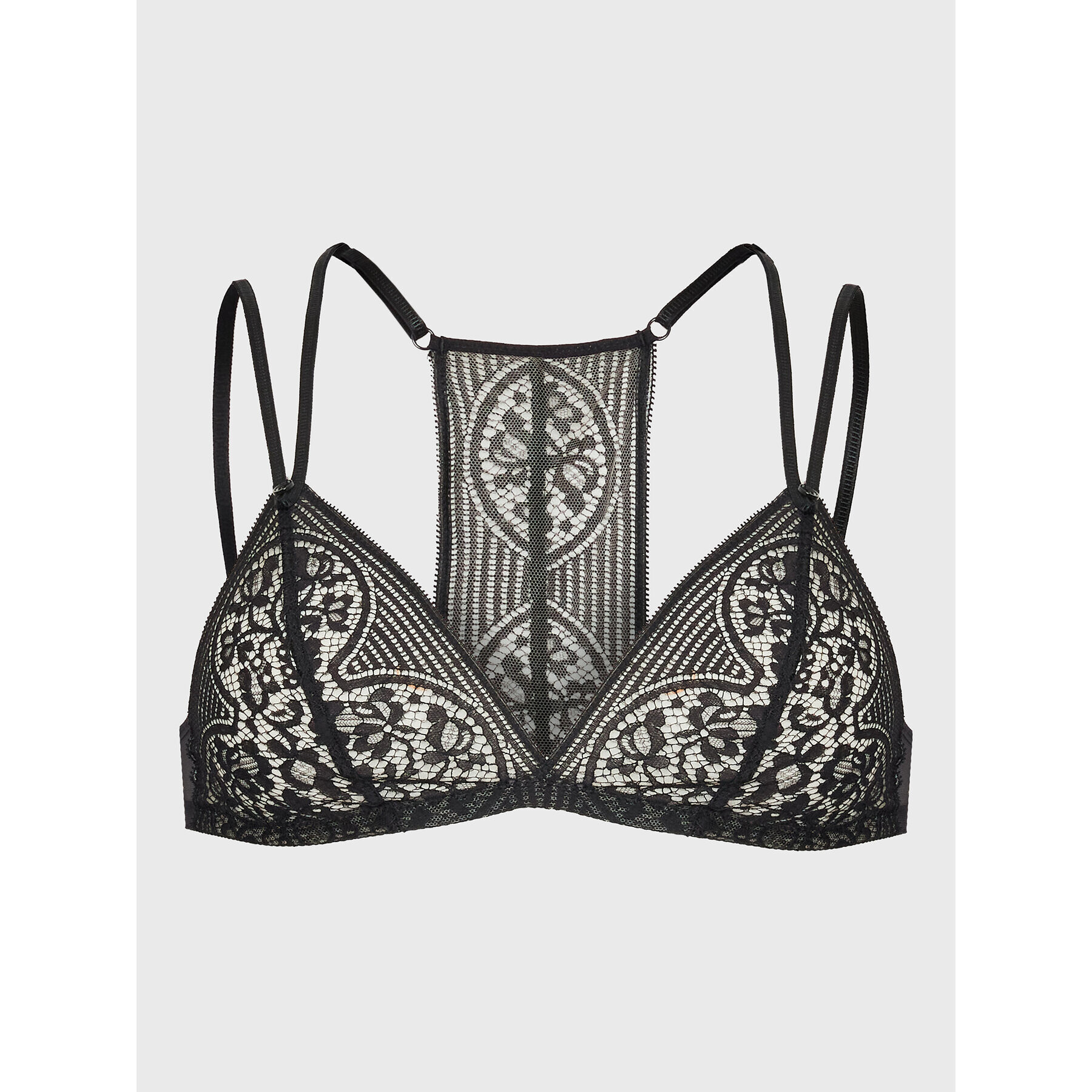 Chantelle X Sutien Bralette Singular T02F30 Negru - Pled.ro