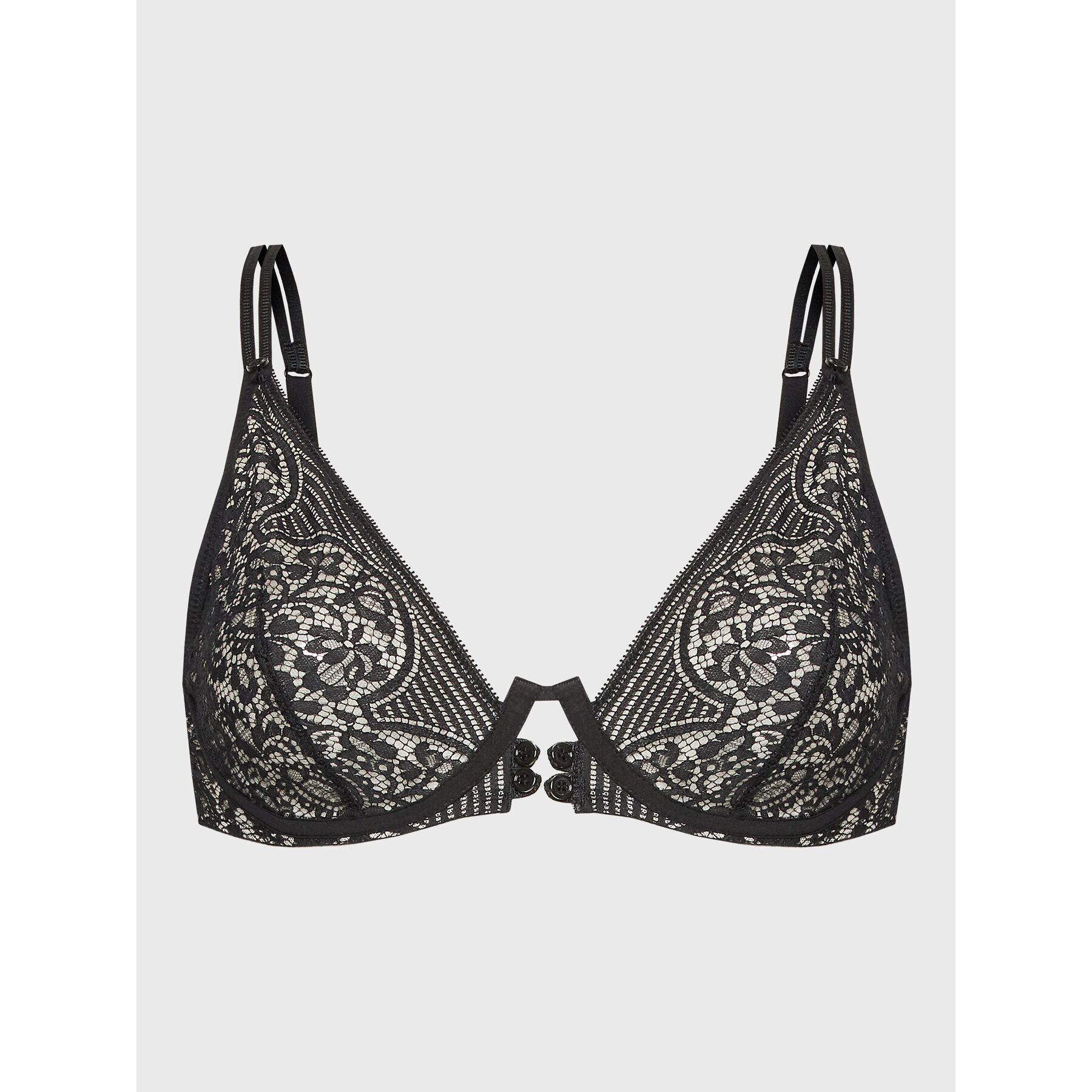 Chantelle X Sutien cu armătură Singular T02F10 Negru - Pled.ro