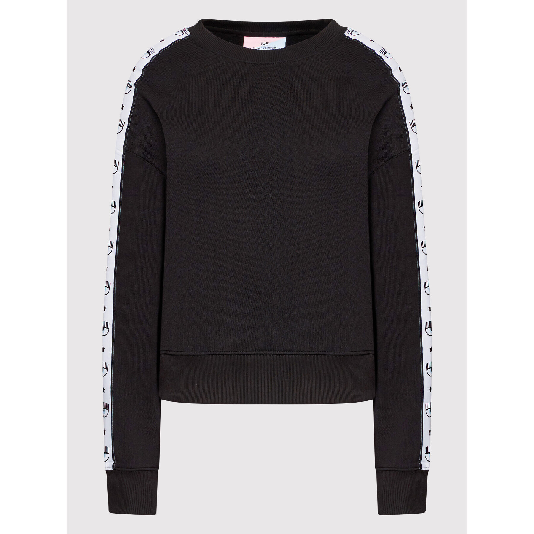 Chiara Ferragni Bluză 71CBIF03 Negru Relaxed Fit - Pled.ro