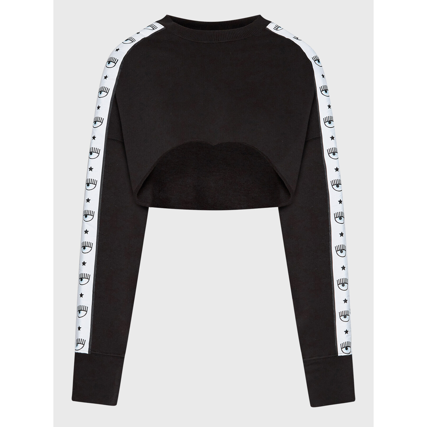 Chiara Ferragni Bluză 73CBIT17 Negru Regular Fit - Pled.ro