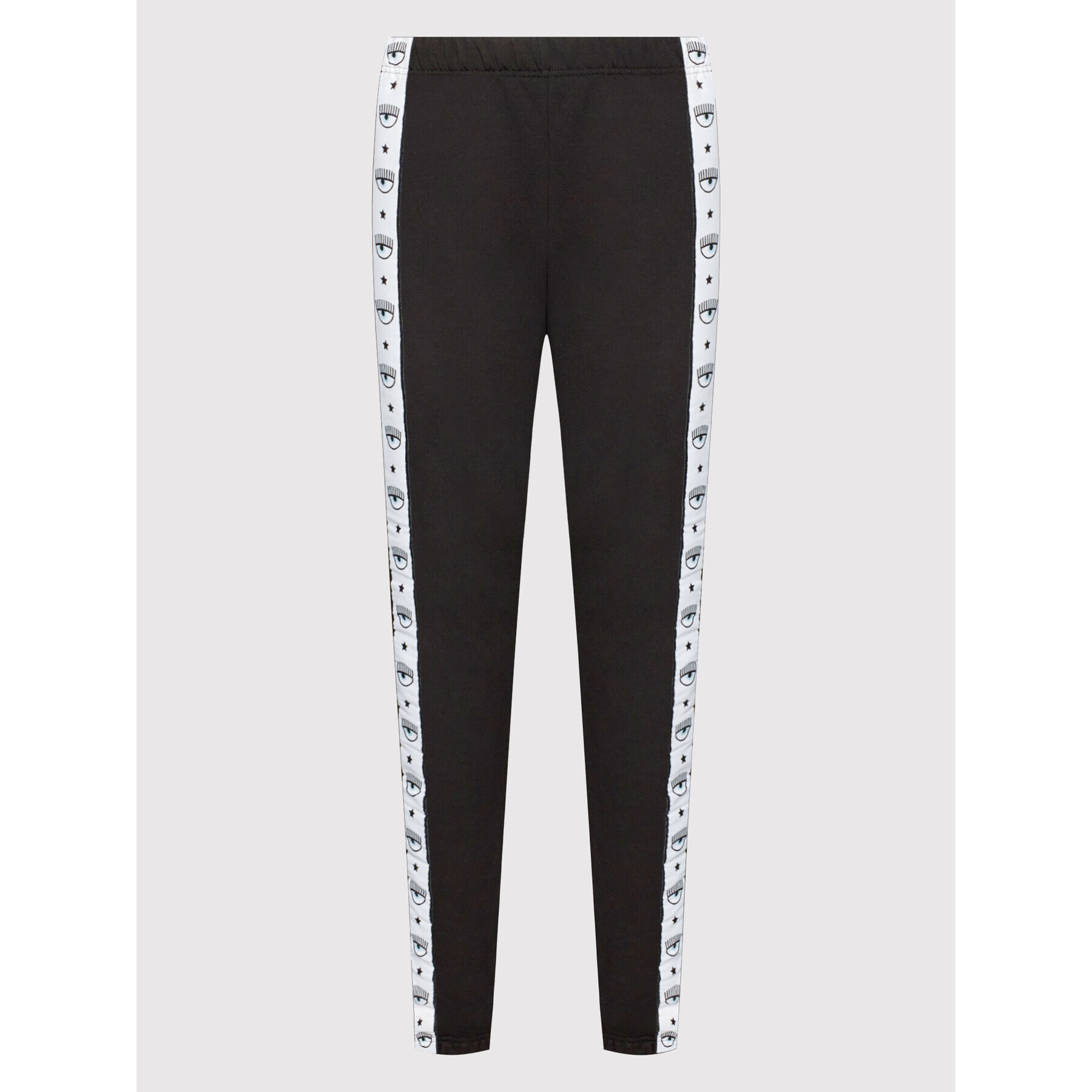 Chiara Ferragni Pantaloni trening 71CBAF03 Negru Relaxed Fit - Pled.ro