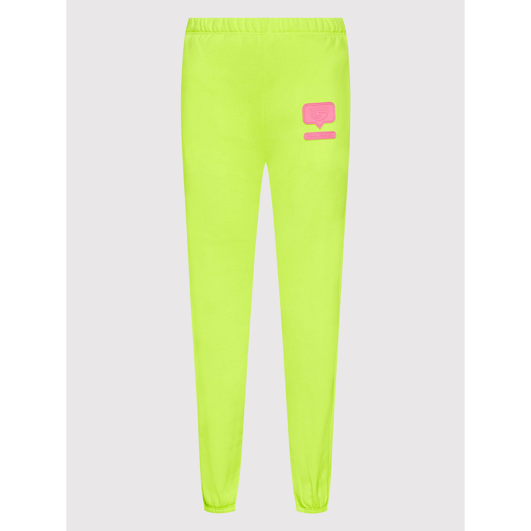 Chiara Ferragni Pantaloni trening 71CBAT16 Verde Regular Fit - Pled.ro