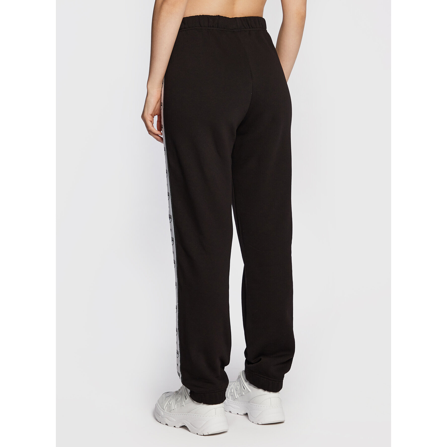 Chiara Ferragni Pantaloni trening 73CBAT07 Negru Relaxed Fit - Pled.ro