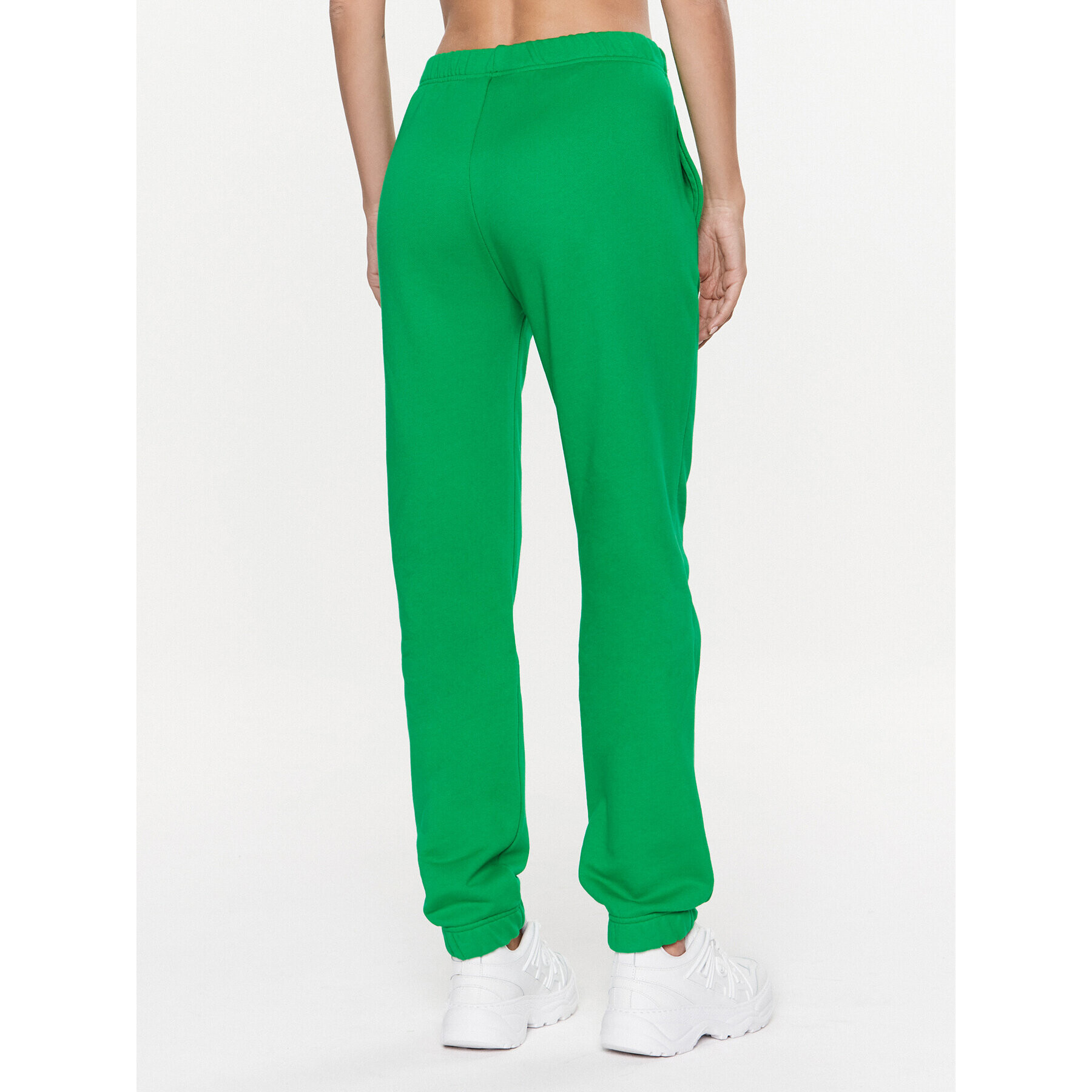 Chiara Ferragni Pantaloni trening 74CBAT01 Verde Regular Fit - Pled.ro