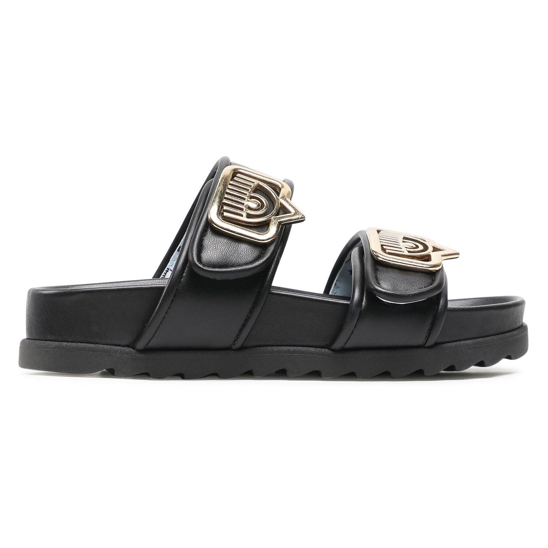 Chiara Ferragni Șlapi CF2815-001 Negru - Pled.ro