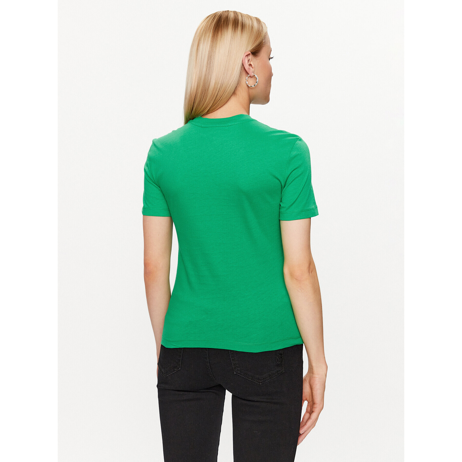 Chiara Ferragni Tricou 74CBHT07 Verde Regular Fit - Pled.ro