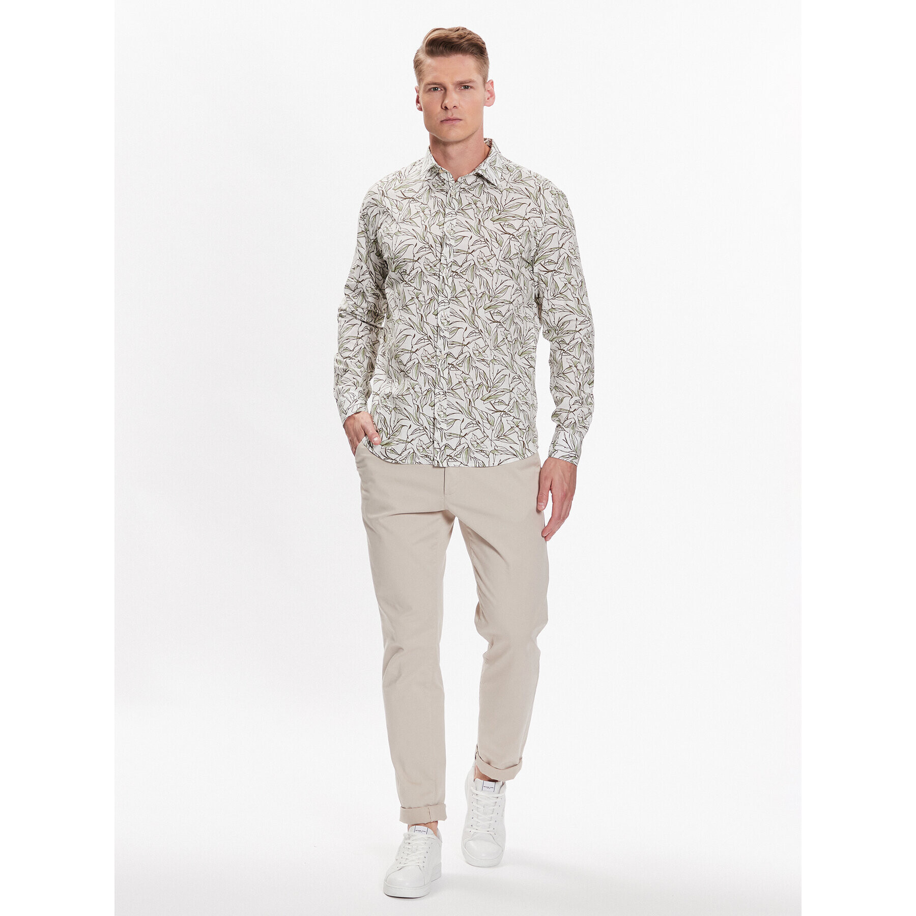 CINQUE Cămașă Cispuky 2330 Colorat Slim Fit - Pled.ro