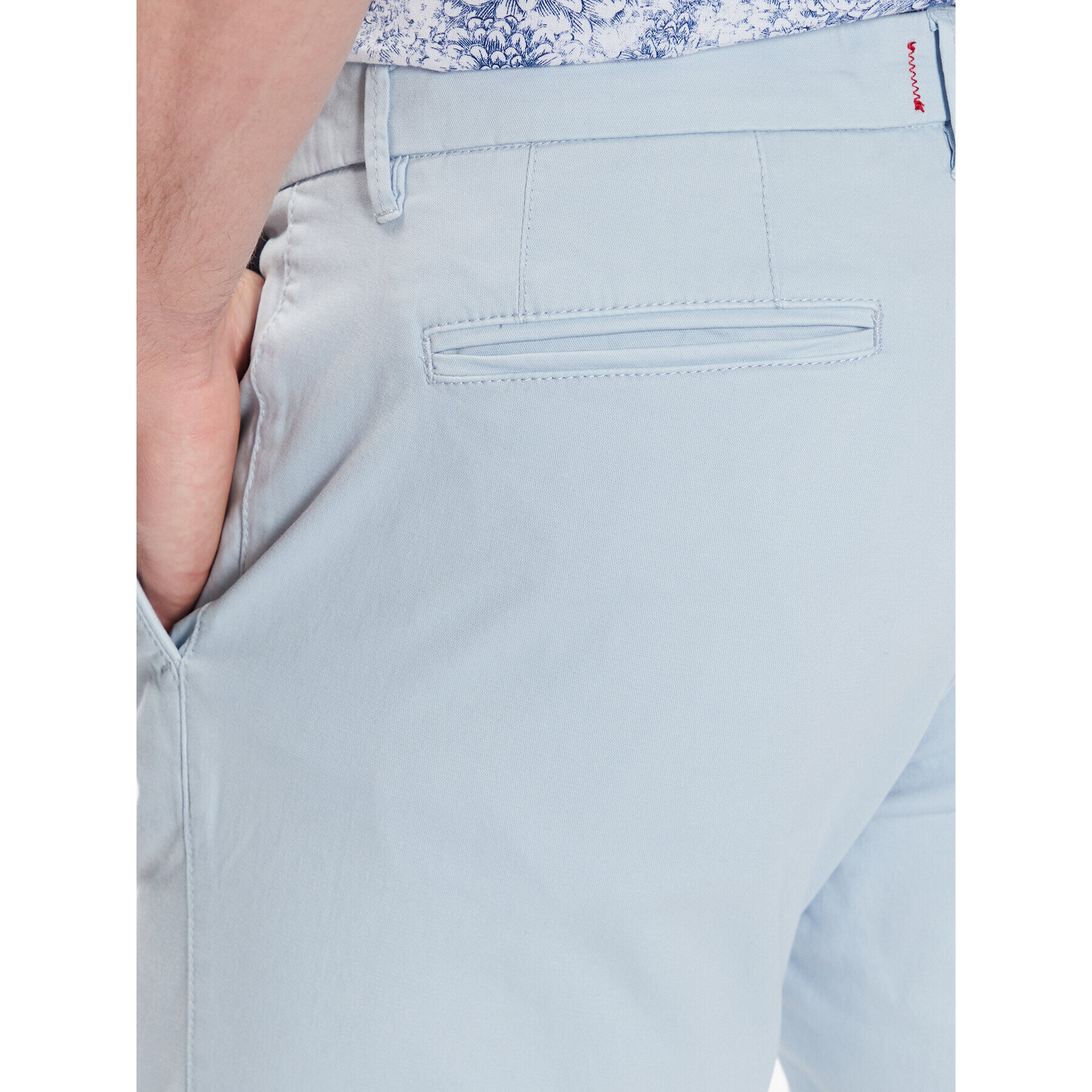 CINQUE Pantaloni chino Ciwood_2 2051 Albastru Slim Fit - Pled.ro