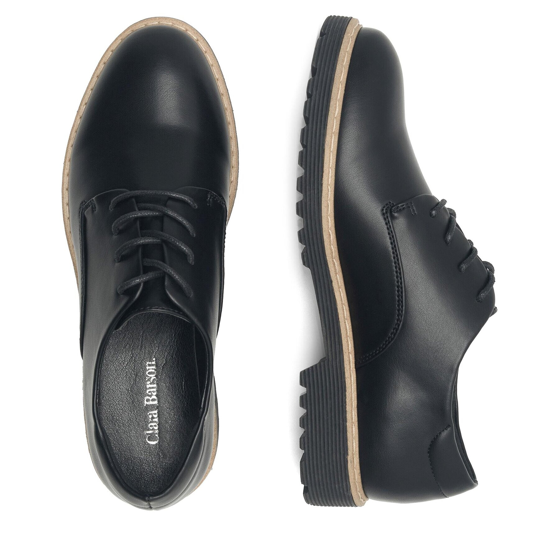 Clara Barson Oxford ANGELE WS2612-06 Negru - Pled.ro