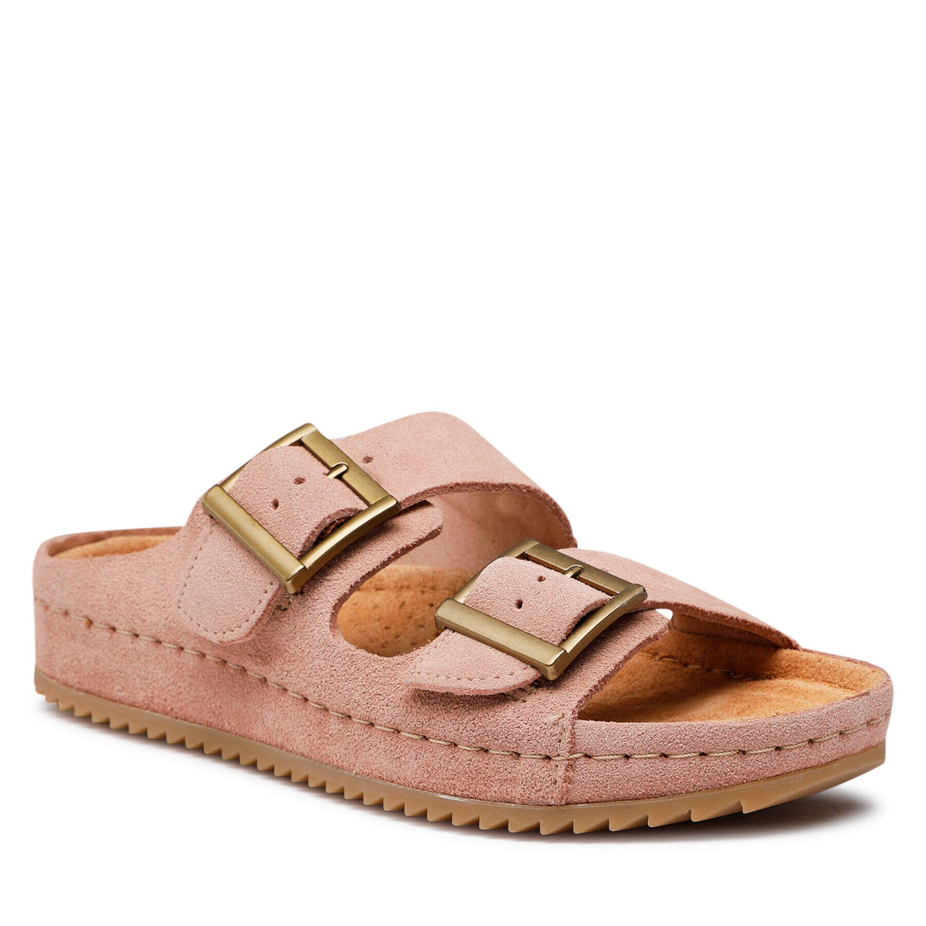 Clarks Șlapi Brookleigh Sun 26165055 Roz - Pled.ro