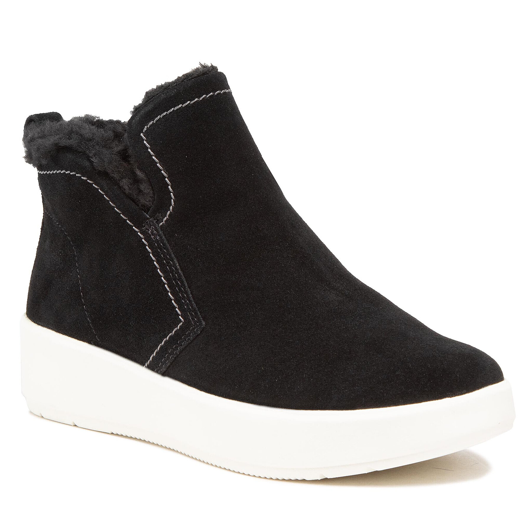 Clarks Botine Layton Star 261685144 Negru - Pled.ro