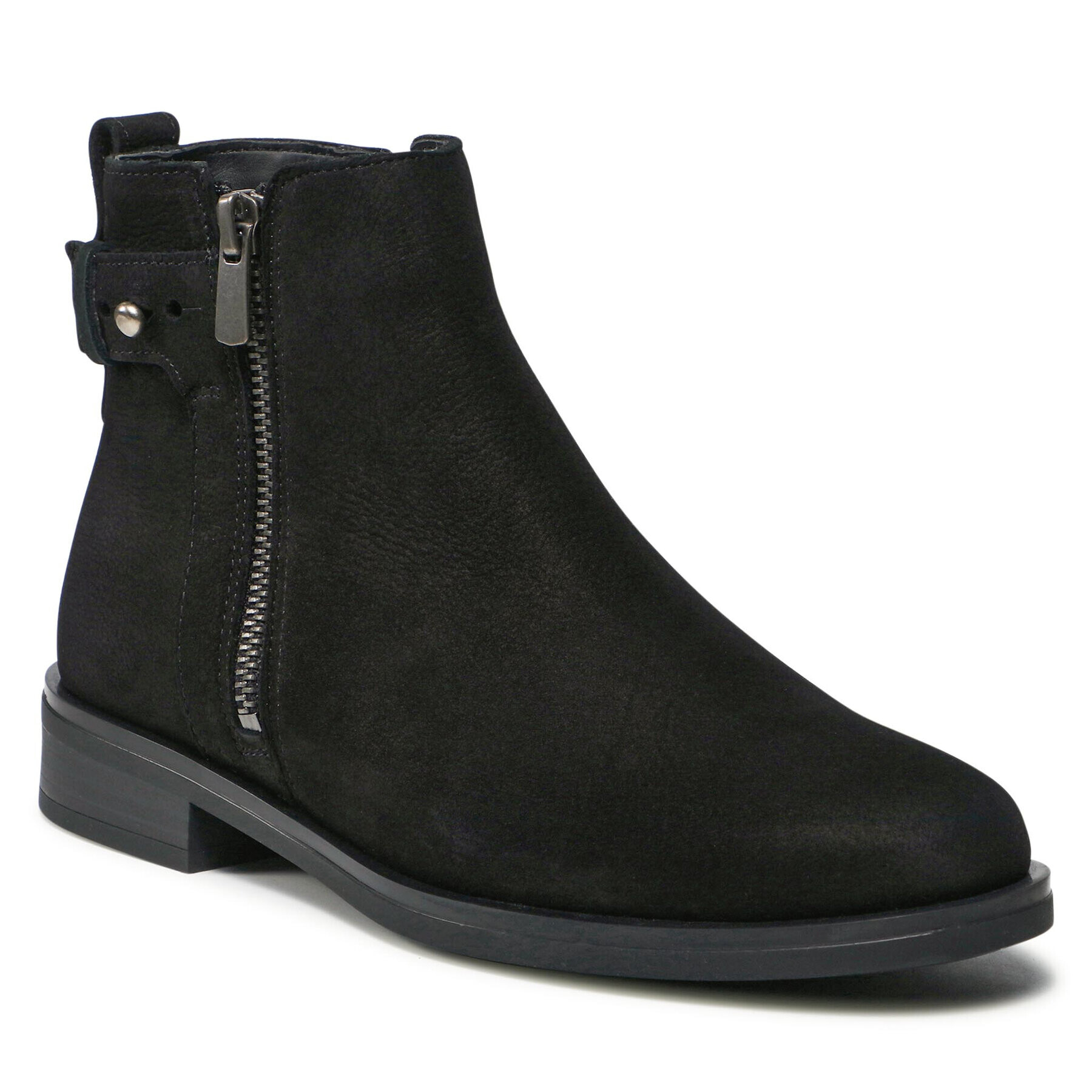 Clarks Botine Memi Lo 261621704 Negru - Pled.ro