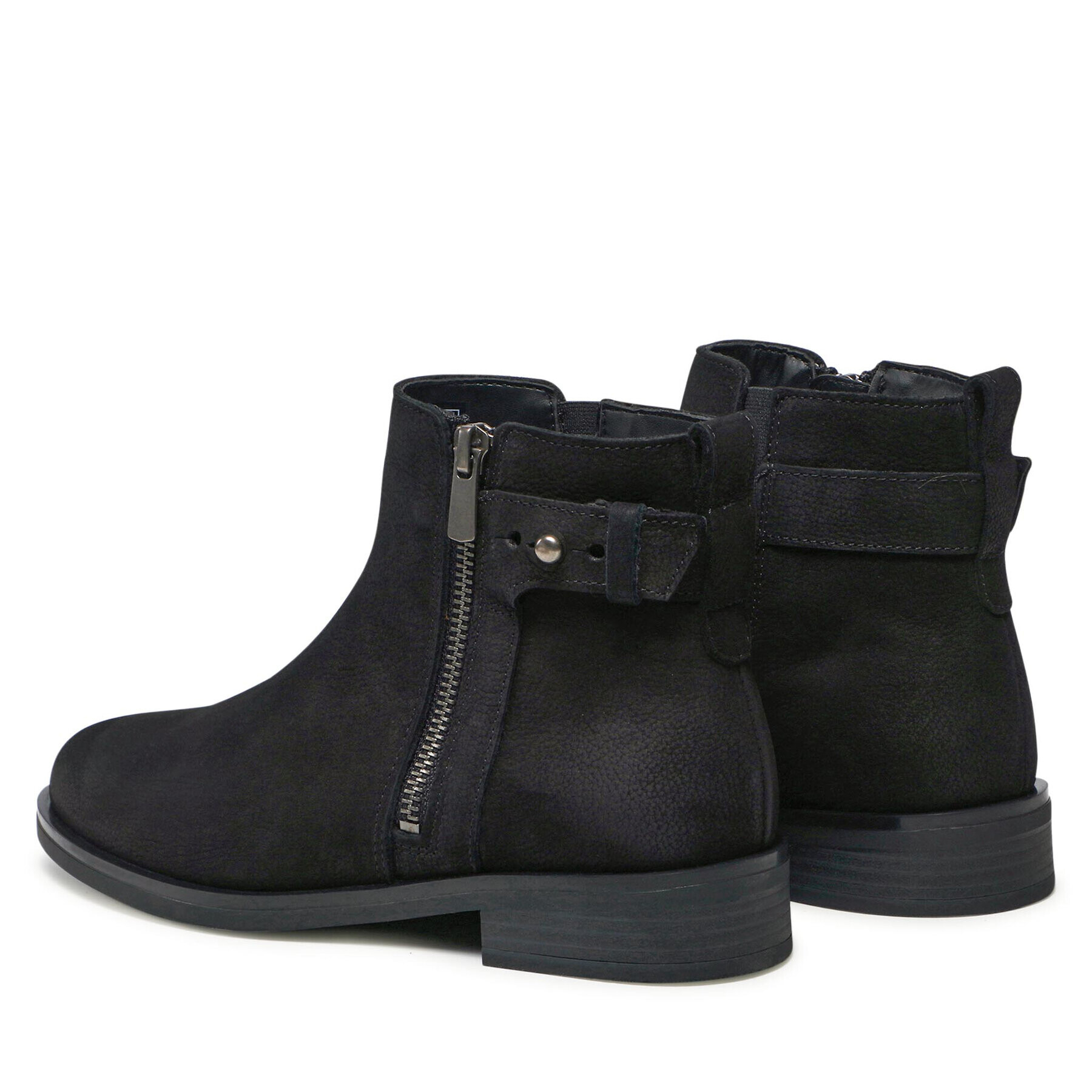 Clarks Botine Memi Lo 261621704 Negru - Pled.ro