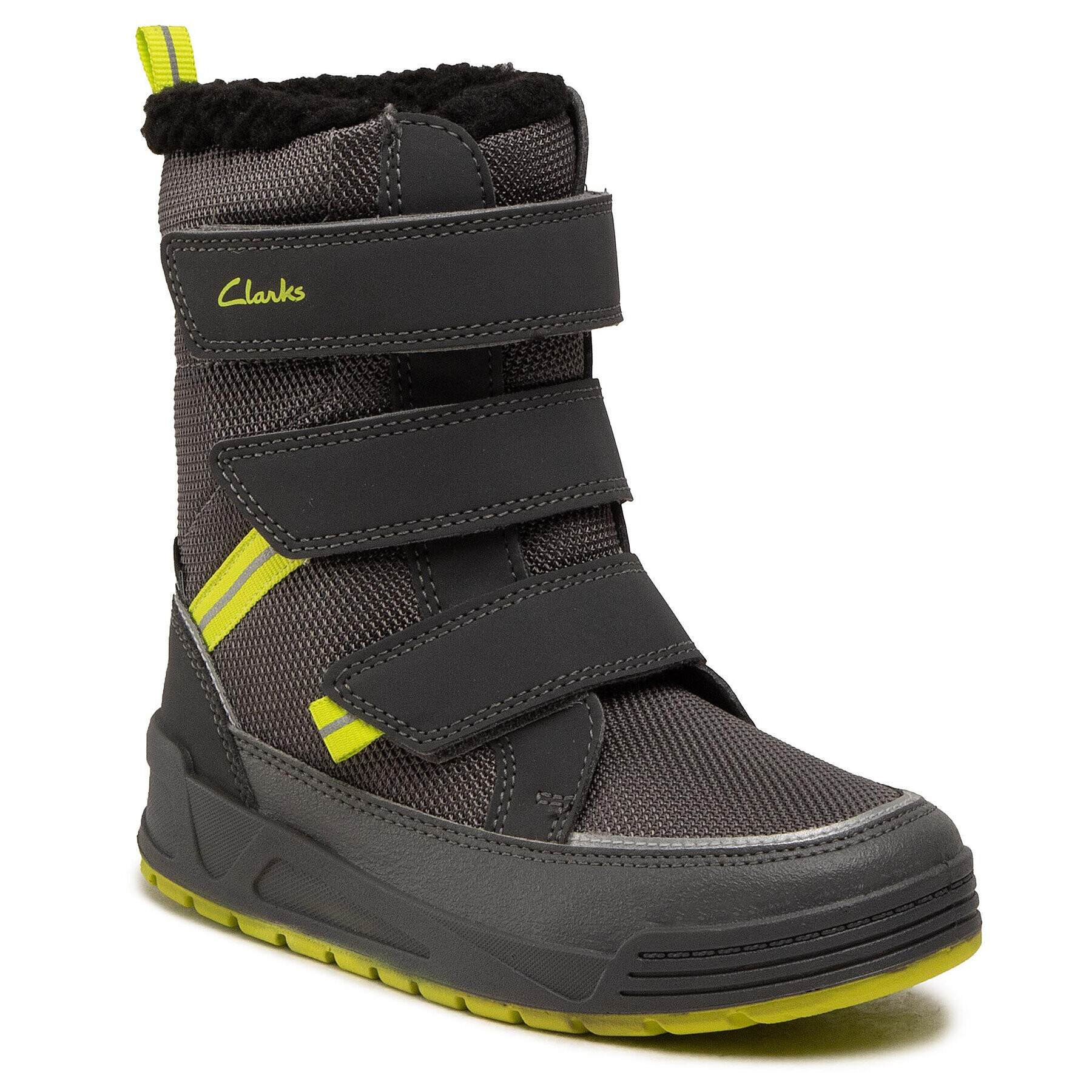 Clarks Cizme de zăpadă Jumper Three K 261558857 Gri - Pled.ro