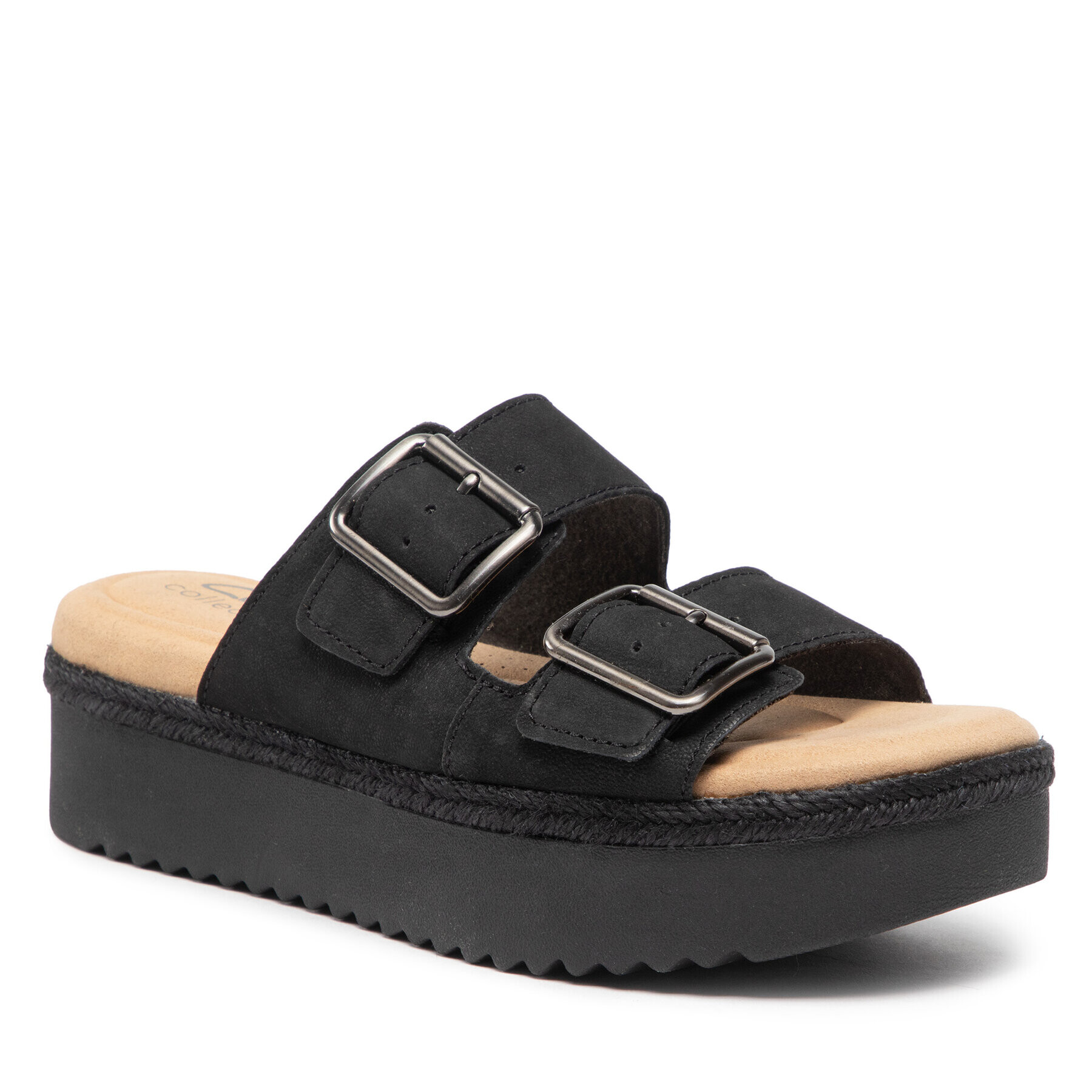 Clarks Espadrile Lana Beach 261655724 Negru - Pled.ro