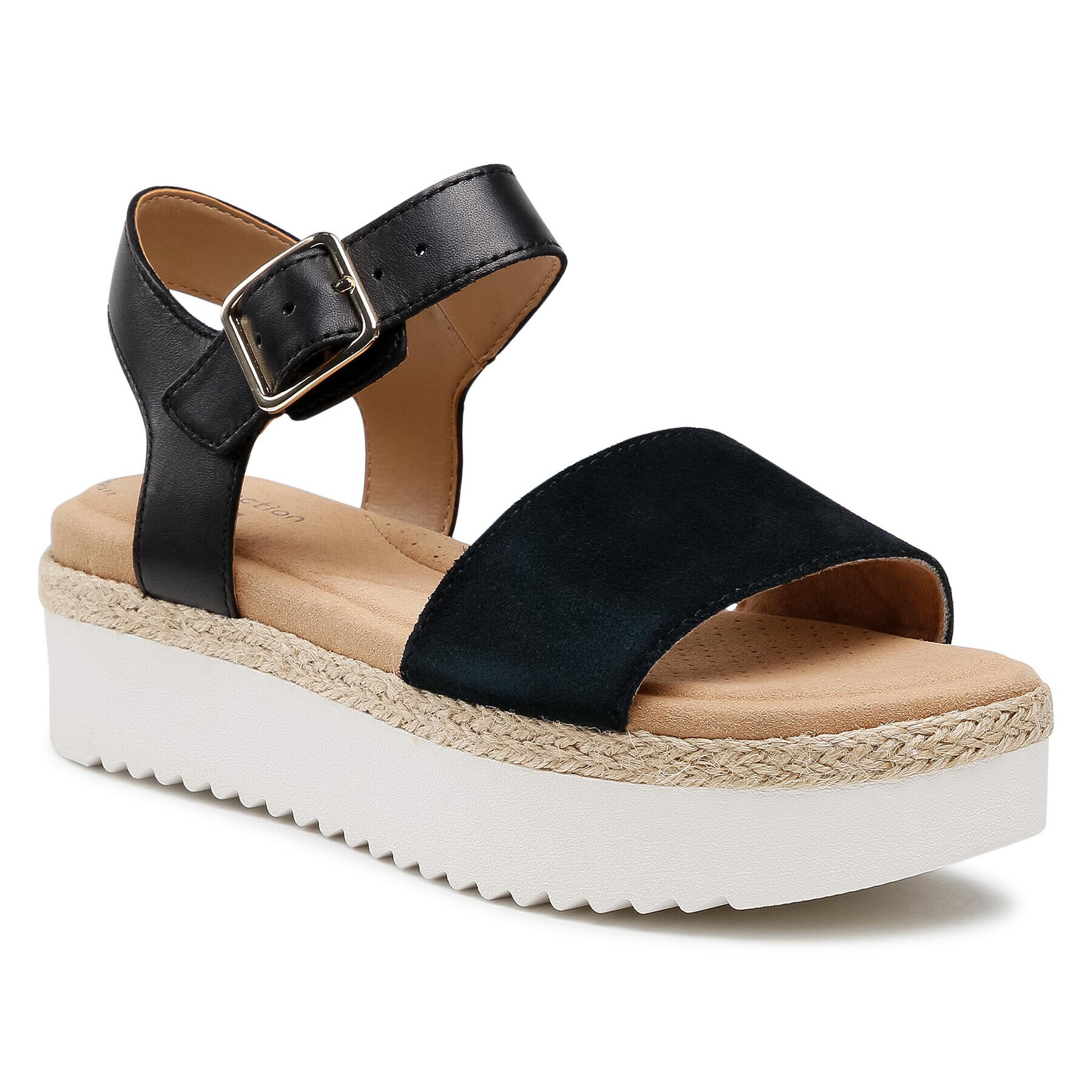 Clarks Espadrile Lana Shore 261588444 Negru - Pled.ro