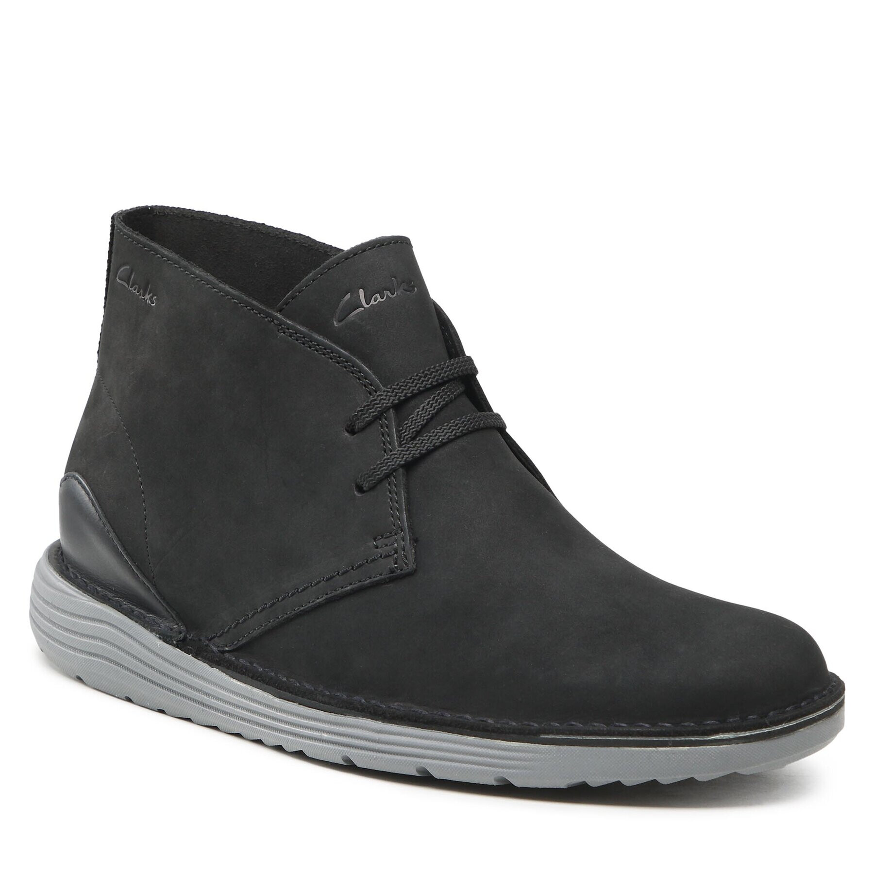 Clarks Ghete Brahnz Mid 261691127 Negru - Pled.ro