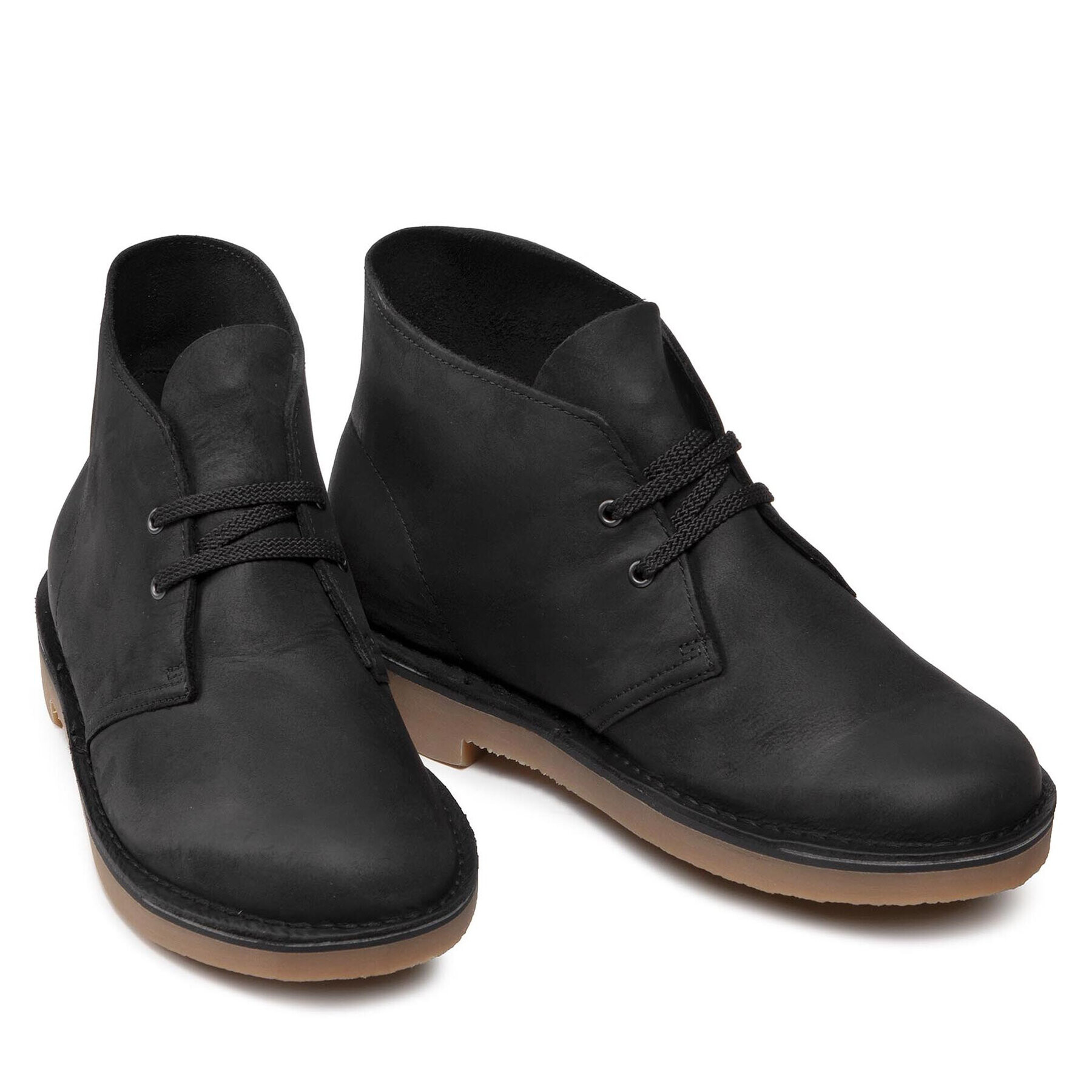 Clarks Ghete Bushacre 3 261535297 Negru - Pled.ro