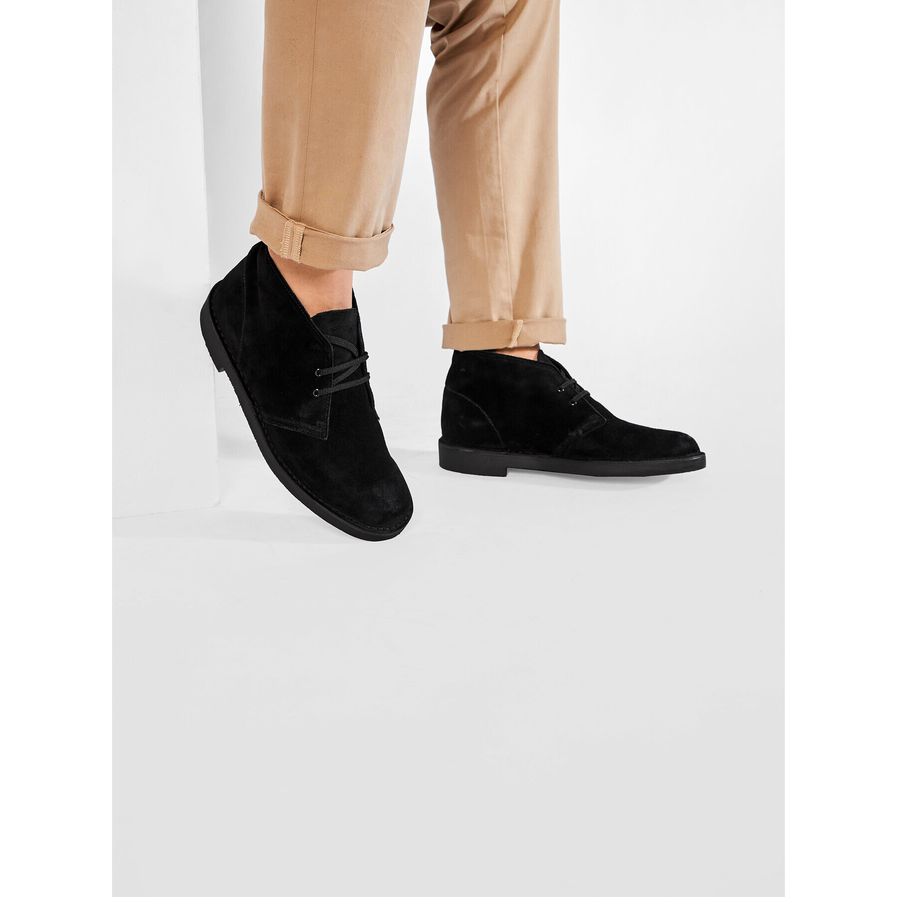 Clarks Ghete Bushacre 3 261635277 Negru - Pled.ro