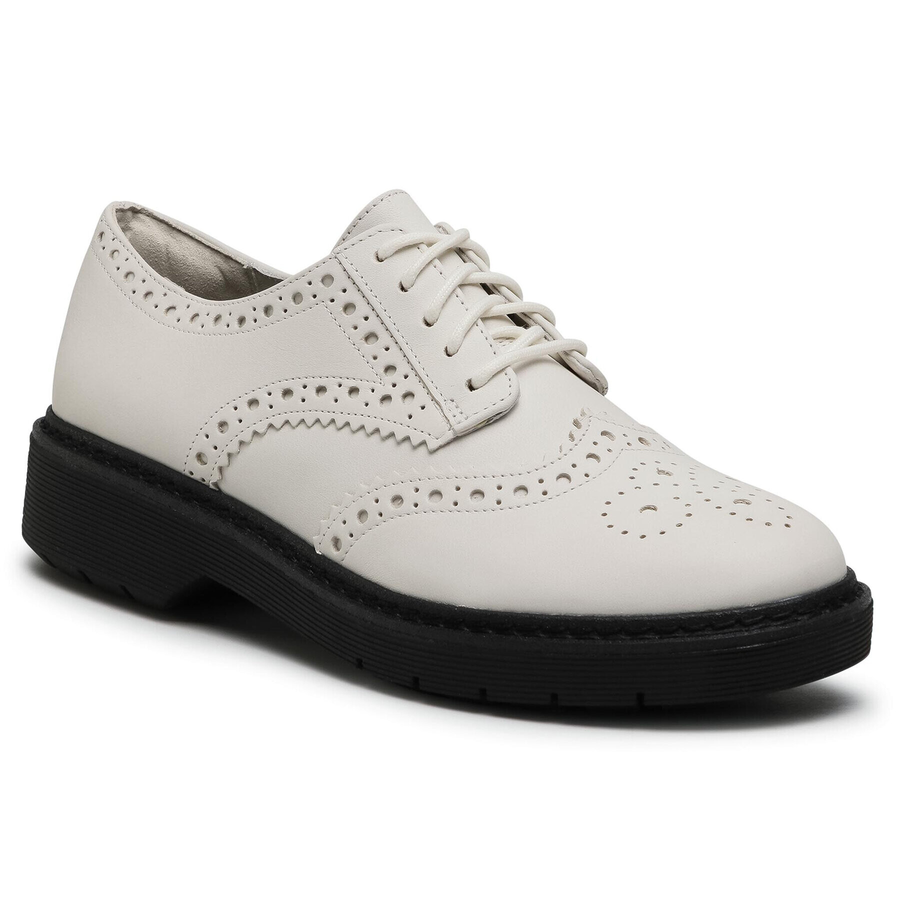 Clarks Oxford Witcombe Echo 261553684 Alb - Pled.ro