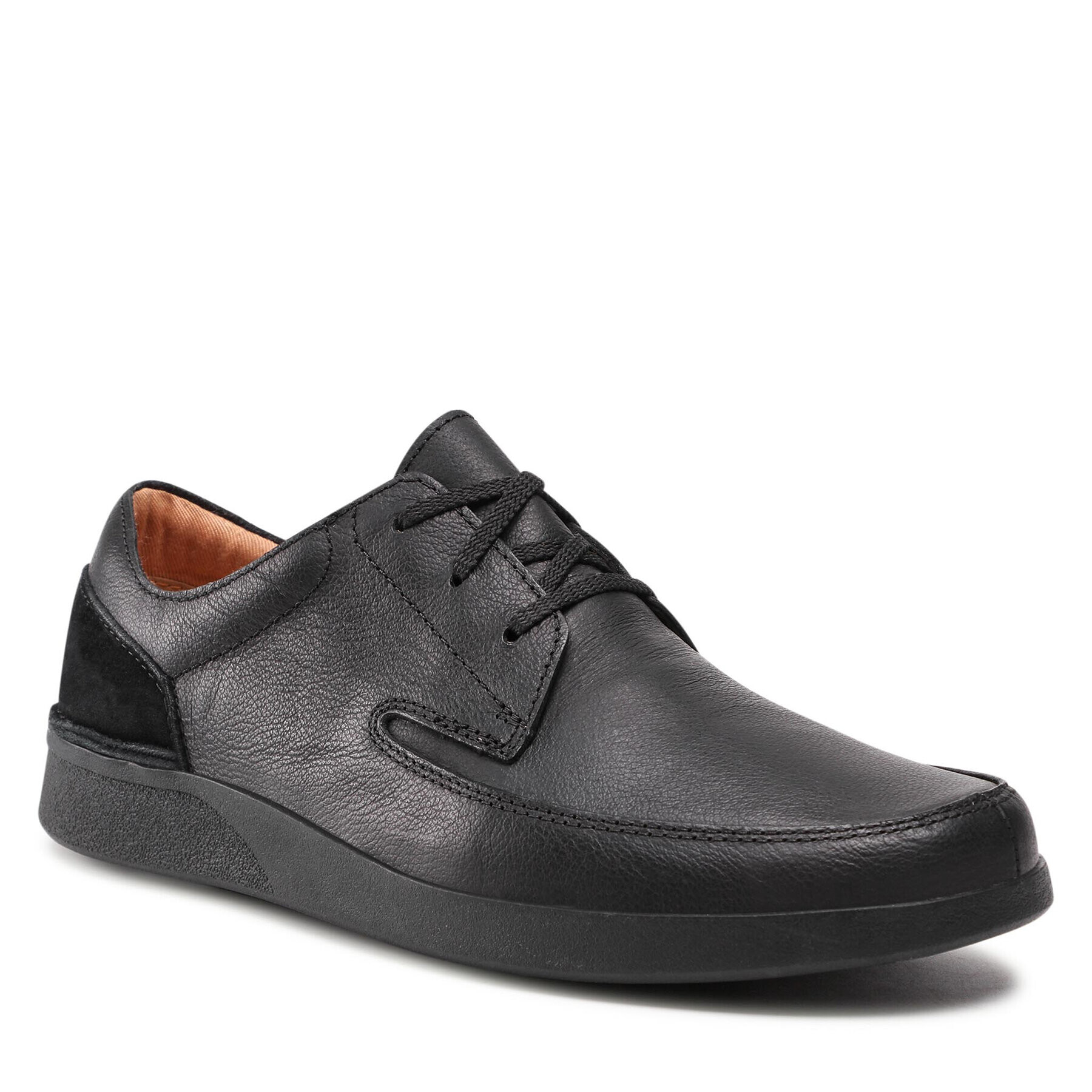 Clarks Pantofi Oakland Craft 261480597 Negru - Pled.ro