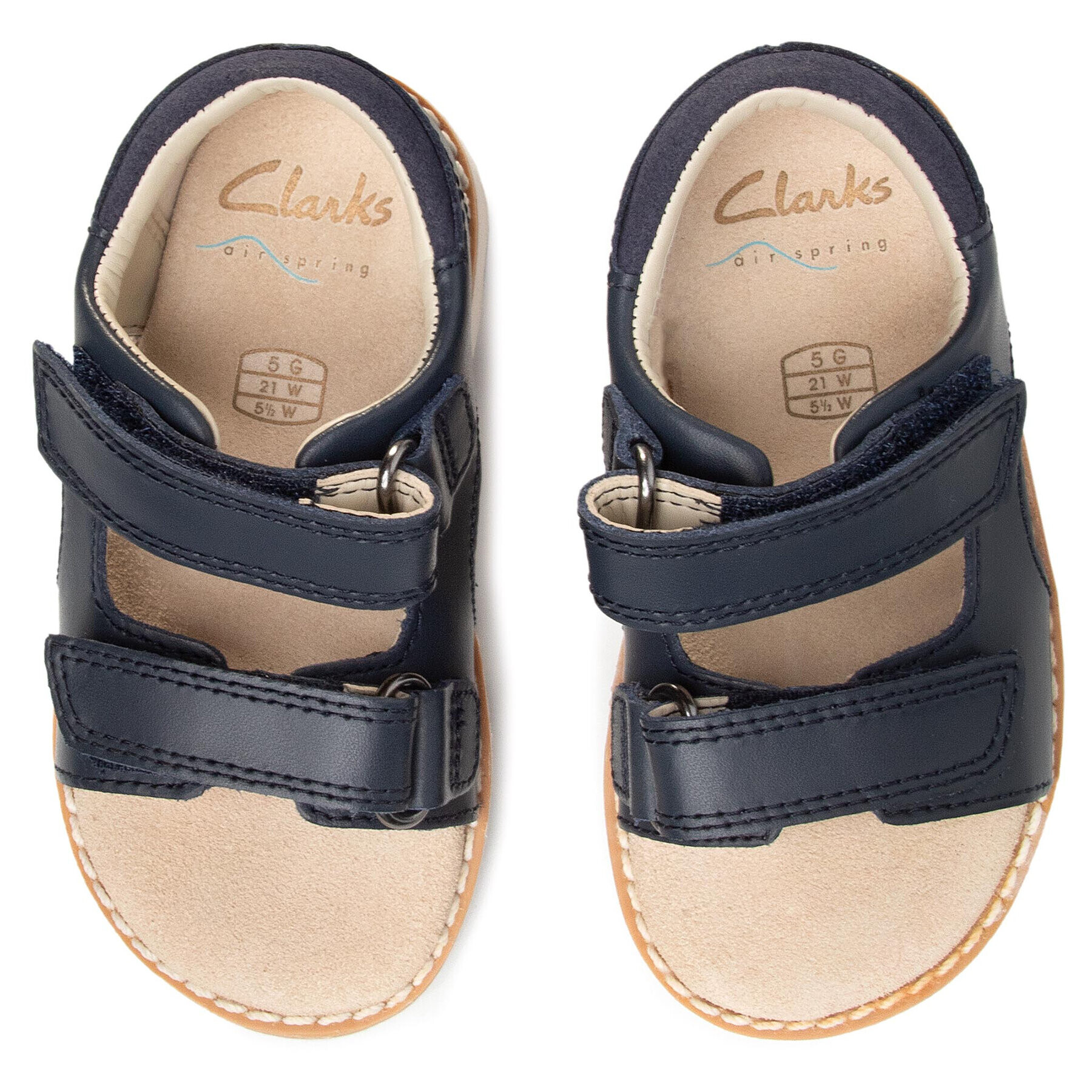 Clarks Sandale Crown Root T 261411337 Bleumarin - Pled.ro