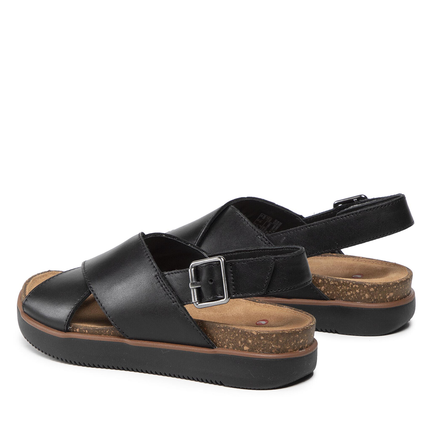 Clarks Sandale Elayne Cross 261592344 Negru - Pled.ro