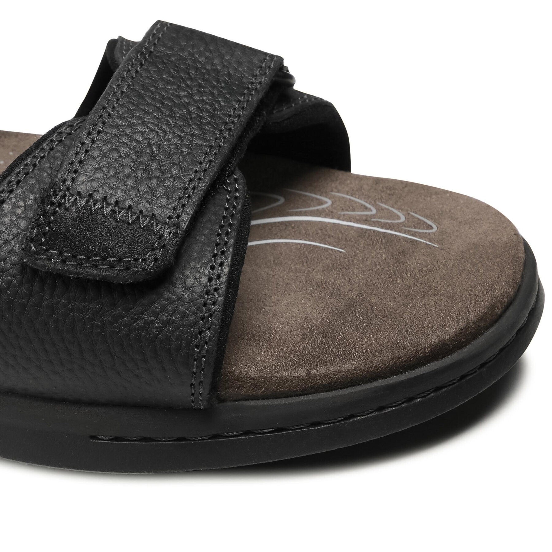 Clarks Sandale Hapsford Creek 261594787 Negru - Pled.ro