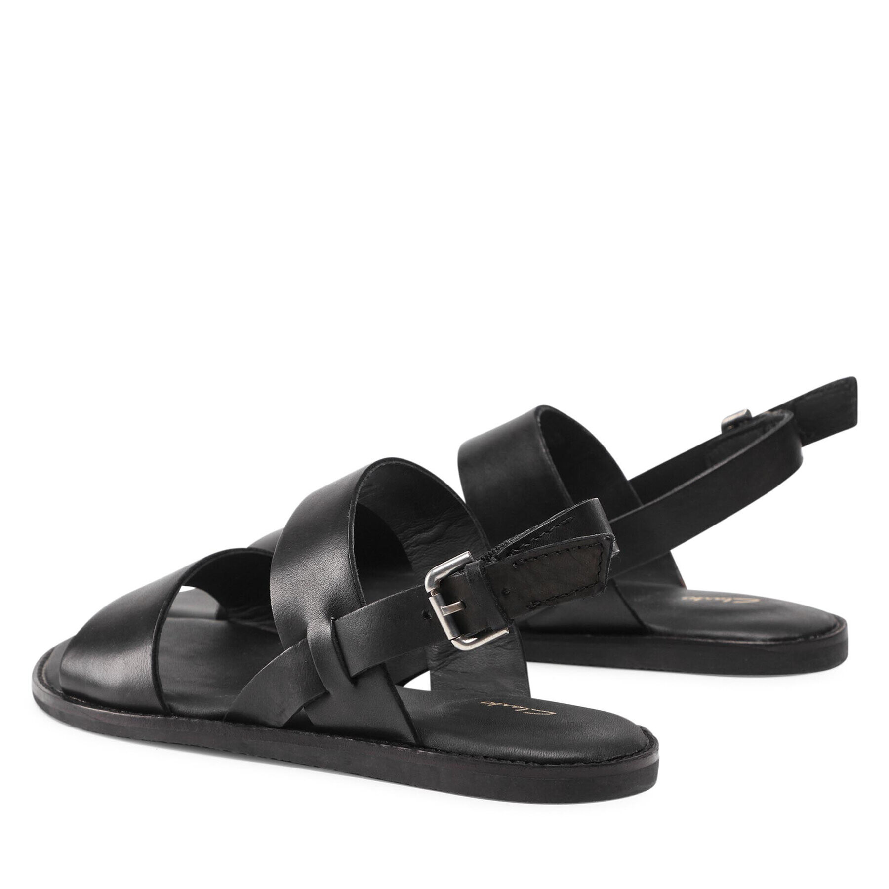 Clarks Sandale Karsea 261586794 Negru - Pled.ro