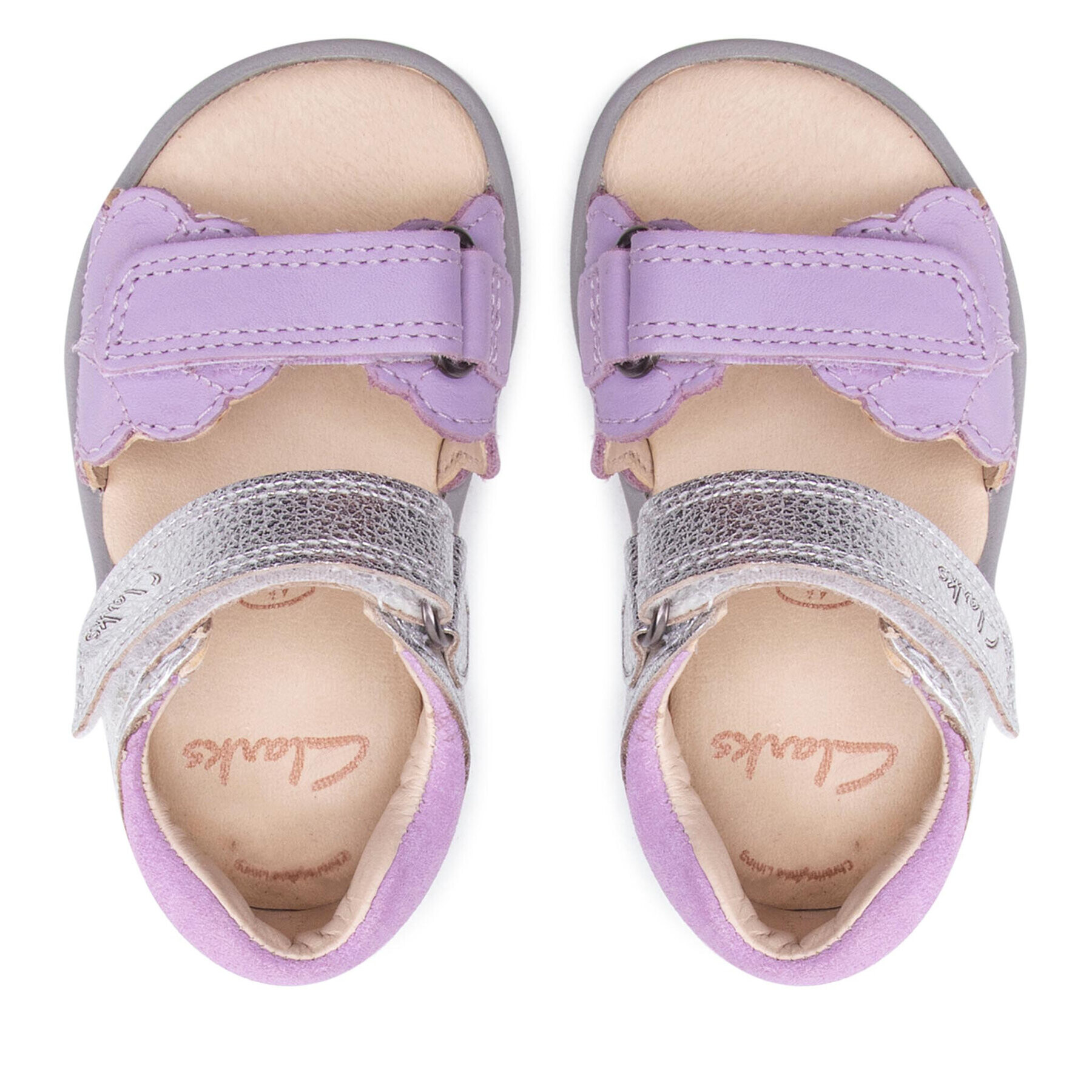 Clarks Sandale Roam Wing T. 261660946 Violet - Pled.ro