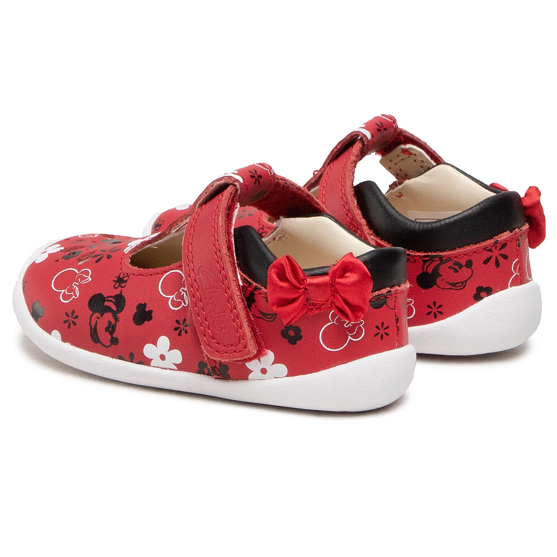 Clarks Sandale Roamer Bow T 261534827 Roșu - Pled.ro