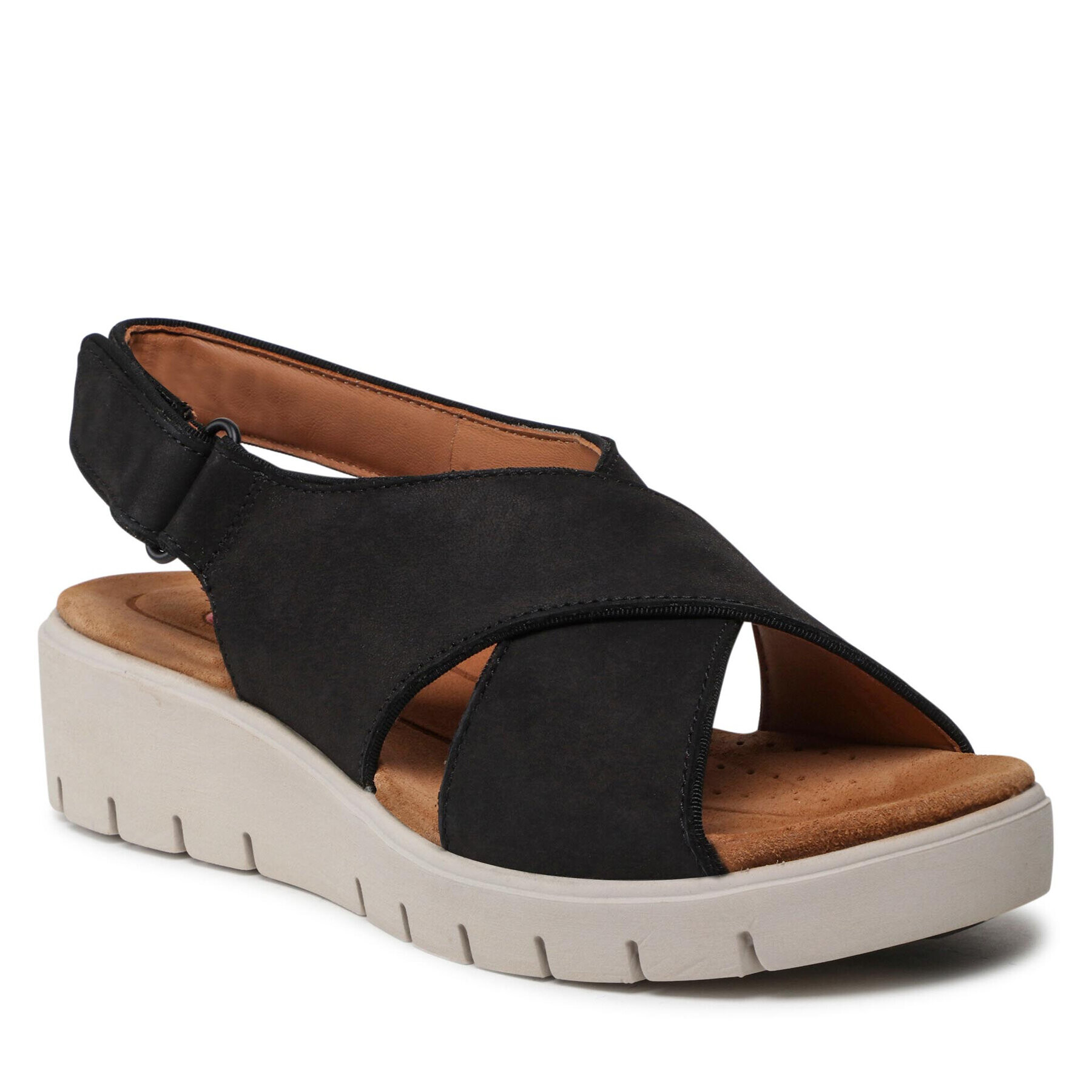 Clarks Sandale Un Karely Sun 261414484 Negru - Pled.ro