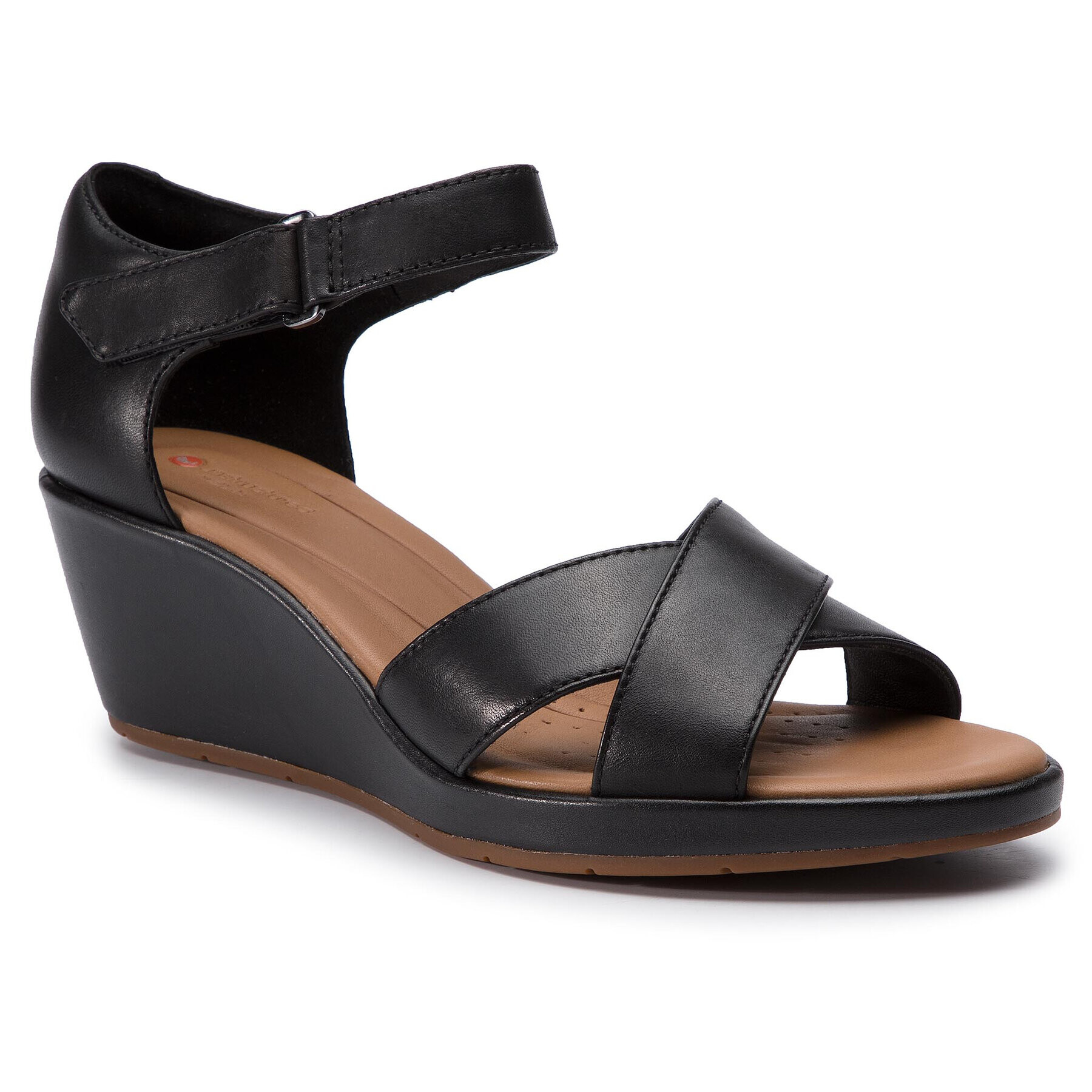 Clarks Sandale Un Plaza Cross 261423094 Negru - Pled.ro