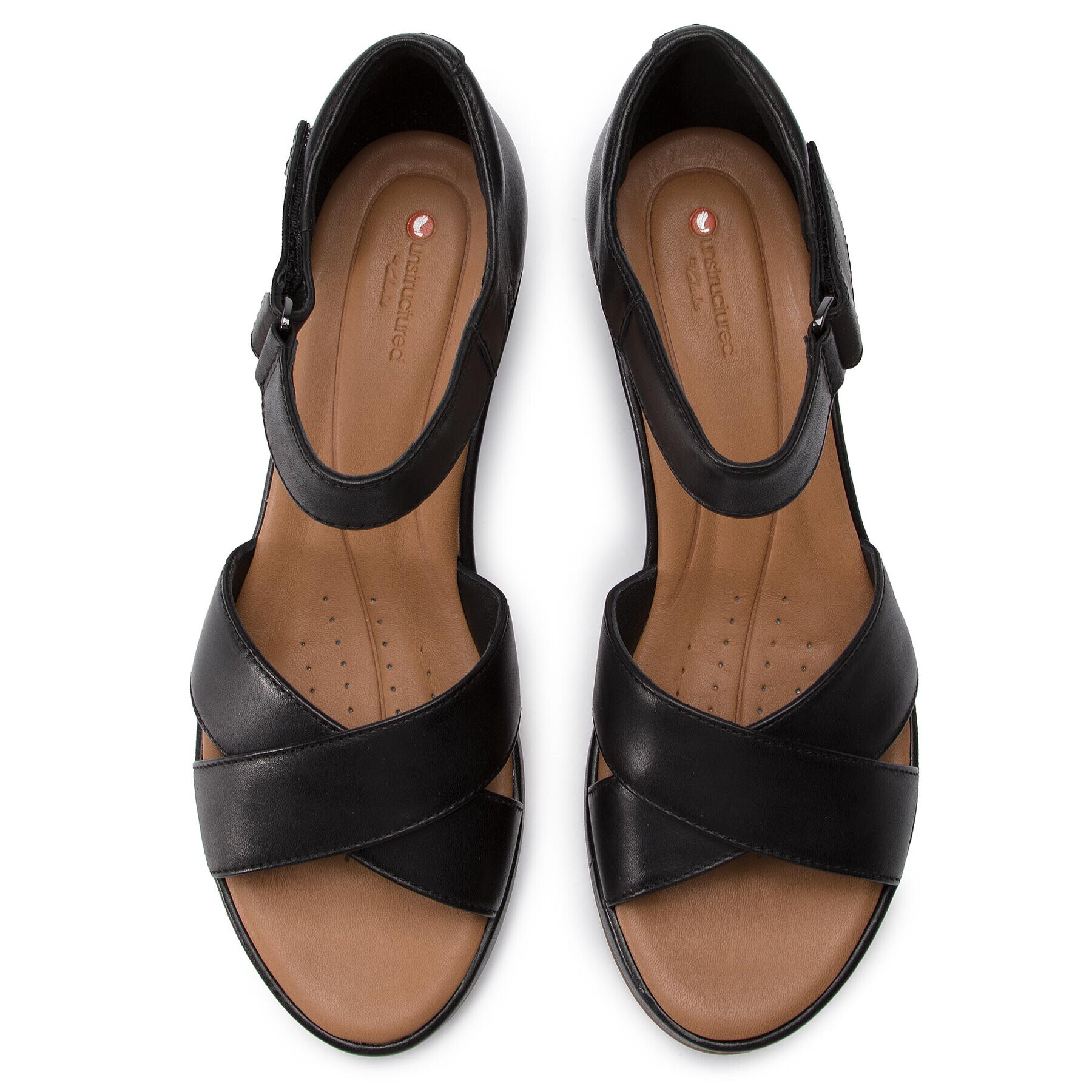 Clarks Sandale Un Plaza Cross 261423094 Negru - Pled.ro