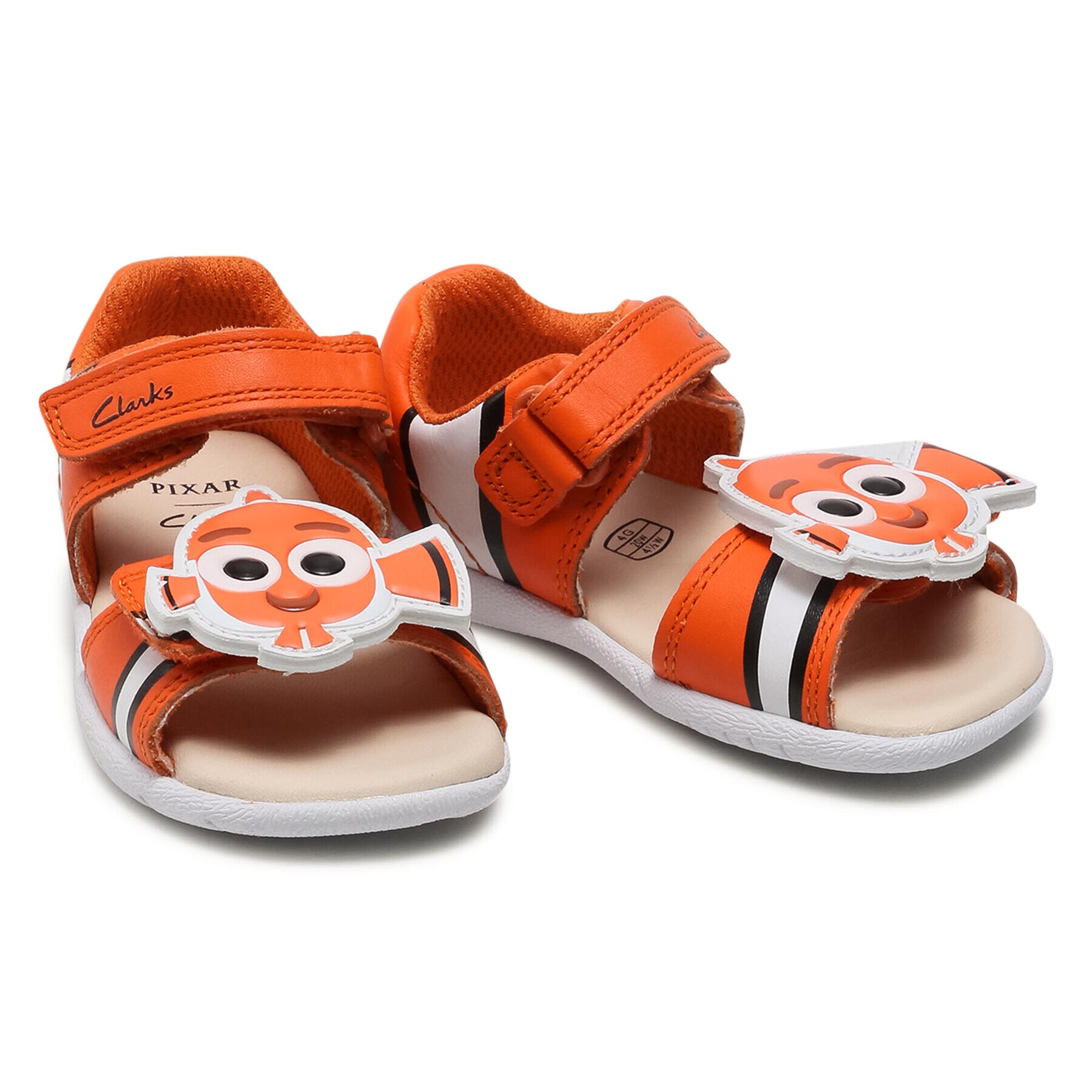 Clarks Sandale Zora Nemo T 261583957 Portocaliu - Pled.ro