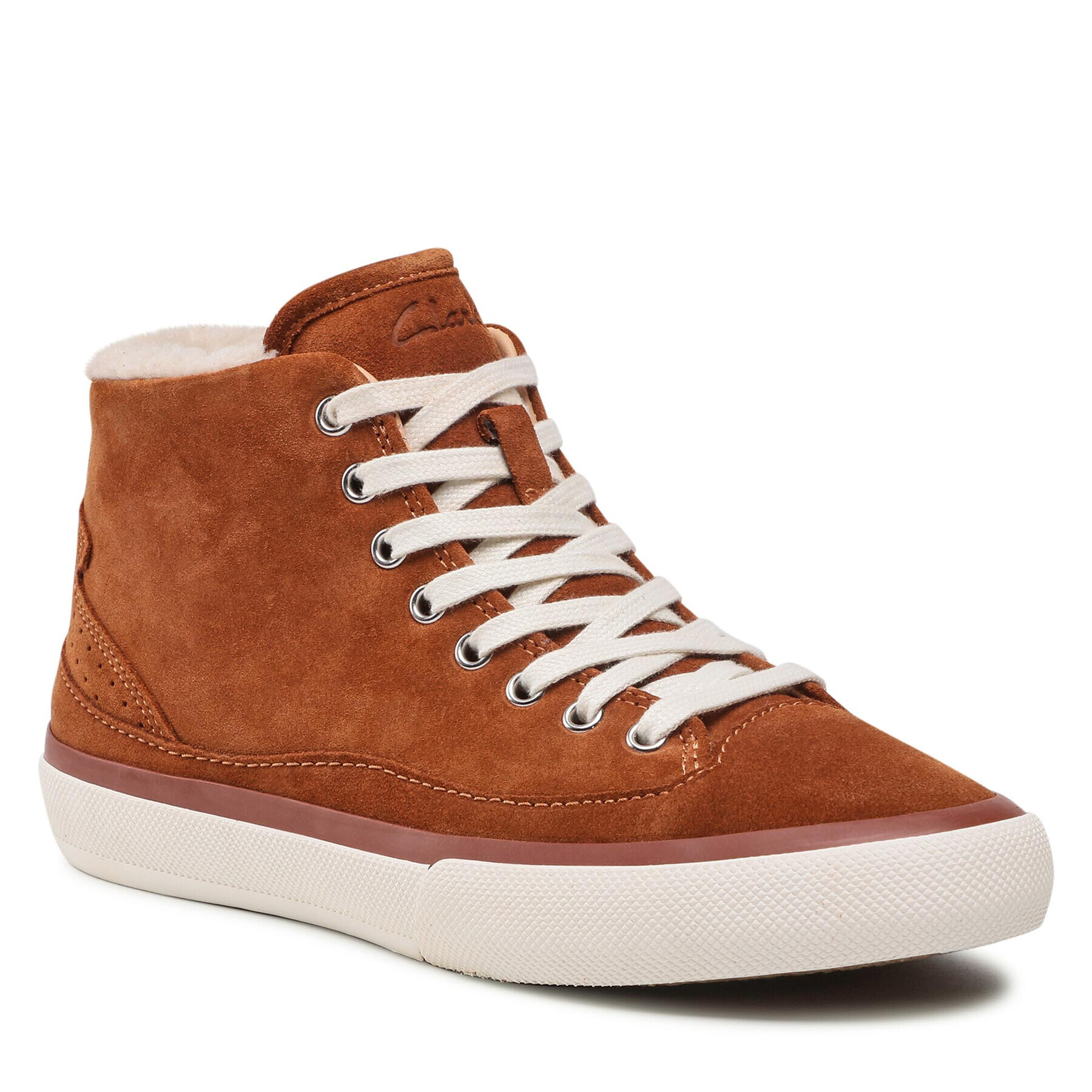 Clarks Sneakers Aceley Zip Hi 261614894 Maro - Pled.ro