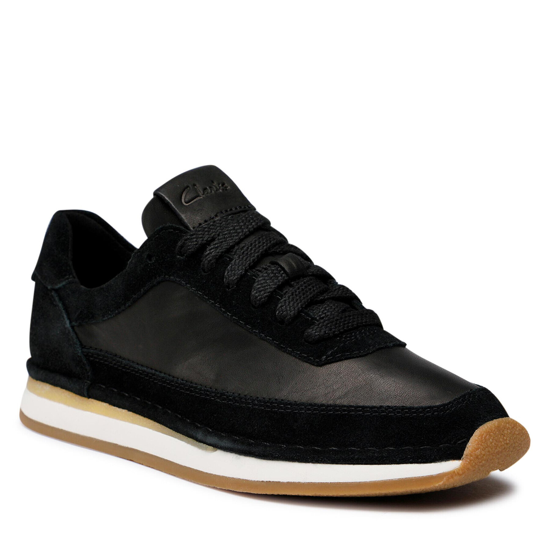 Clarks Sneakers CraftRun Lace 261635584 Negru - Pled.ro