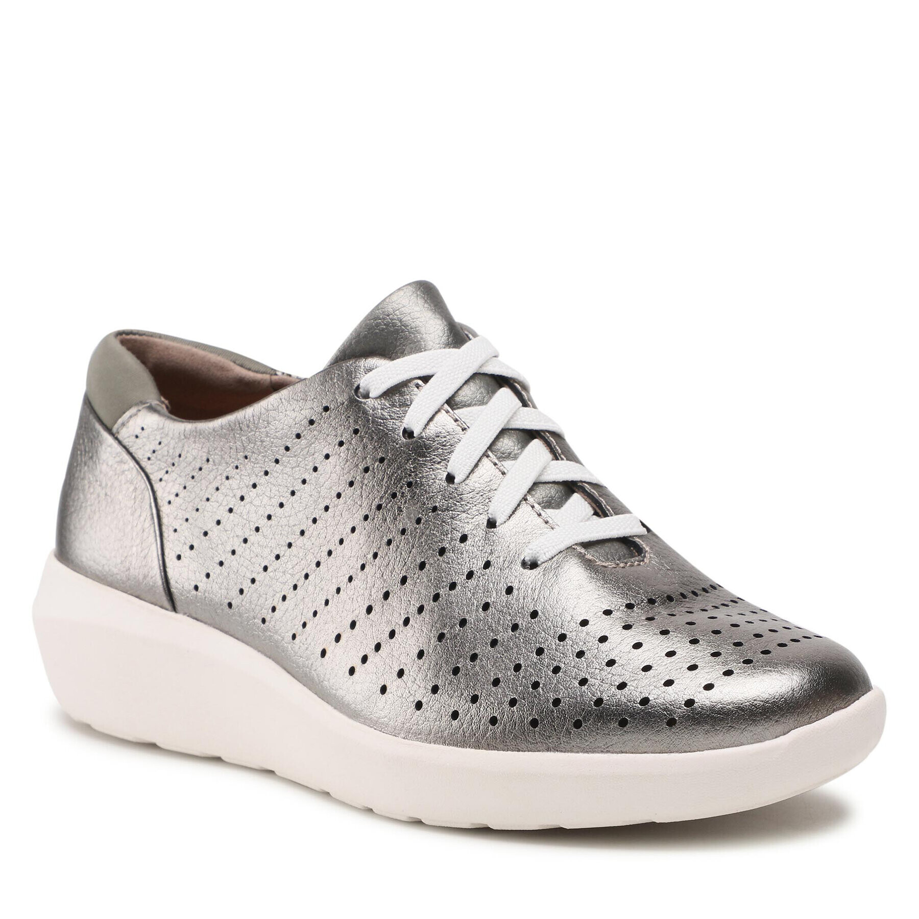 Clarks Sneakers Keyleigh Aster 261648394 Argintiu - Pled.ro