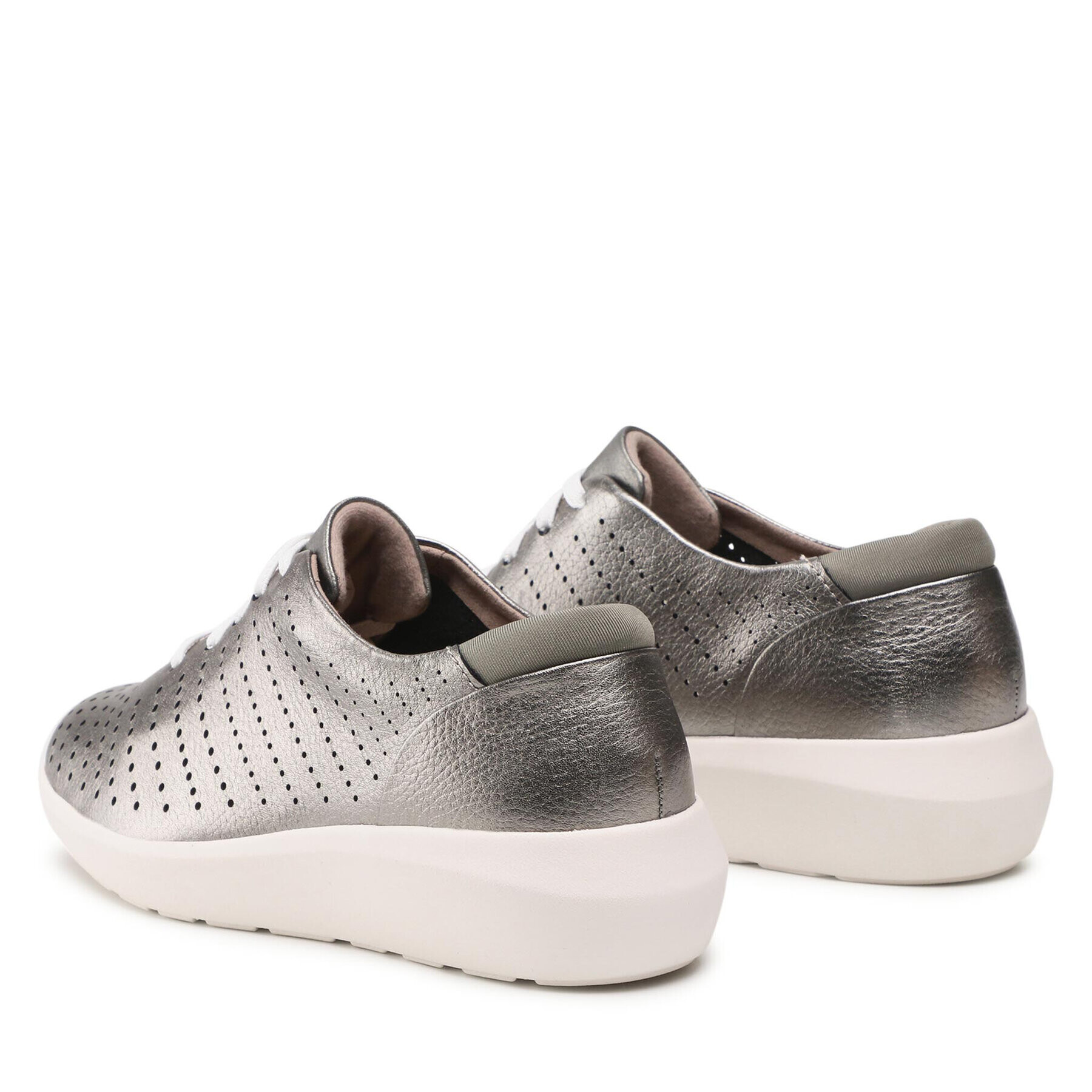 Clarks Sneakers Keyleigh Aster 261648394 Argintiu - Pled.ro