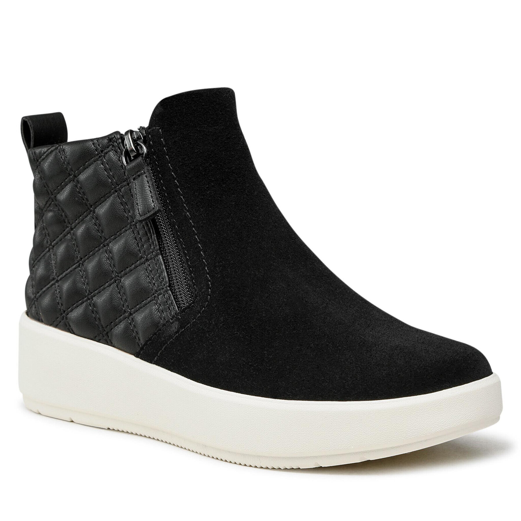 Clarks Sneakers Layton Zip 261621034 Negru - Pled.ro