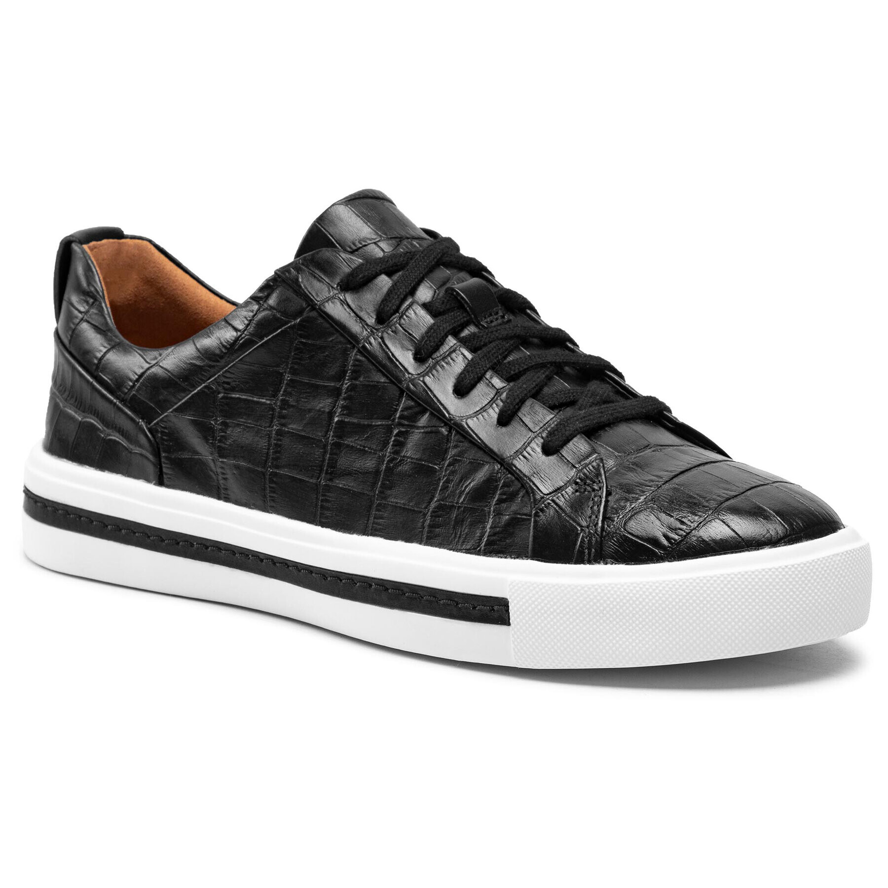 Clarks Sneakers Un Maui Lace 261517594 Negru - Pled.ro