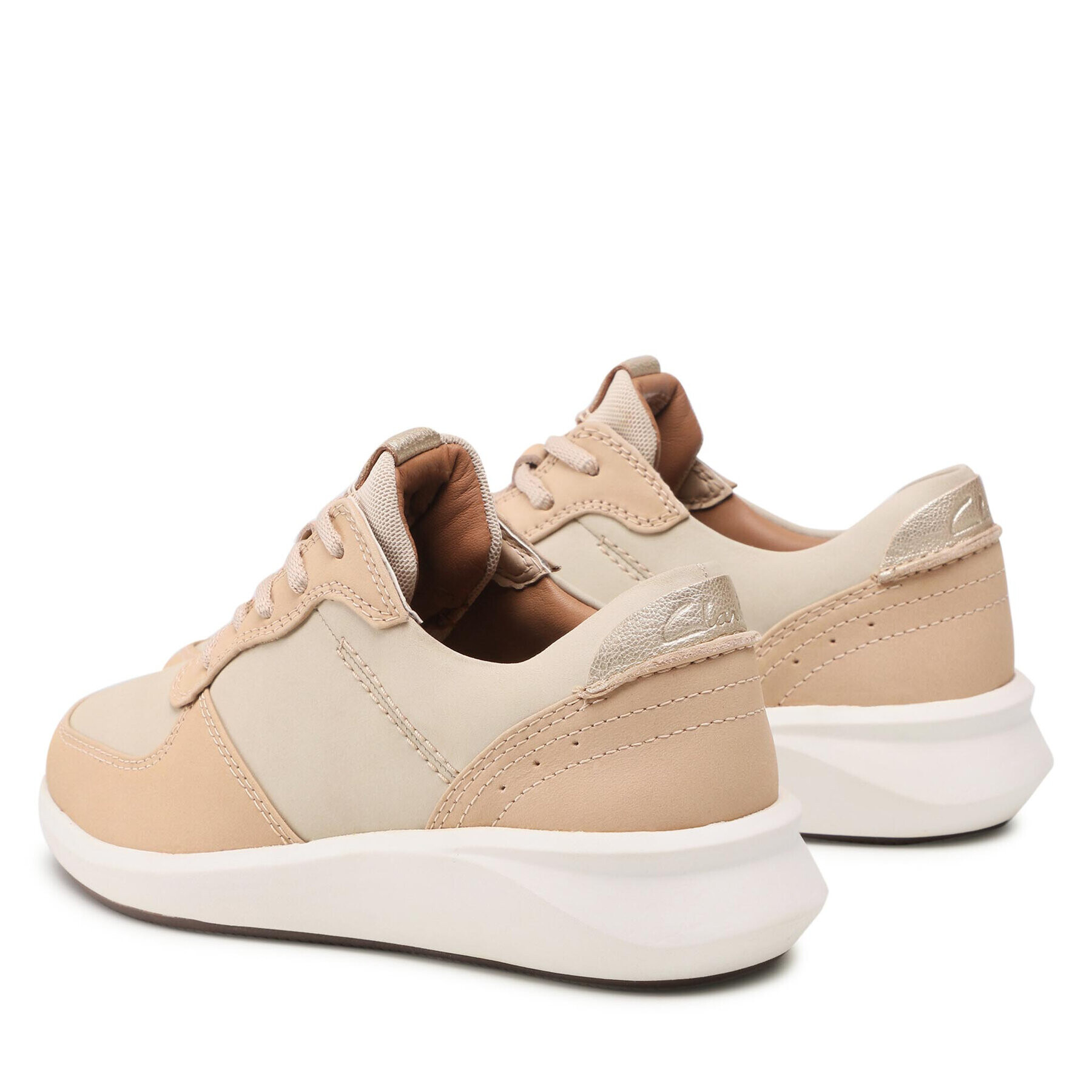 Clarks Sneakers Un Rio Sprint 261643254 Bej - Pled.ro