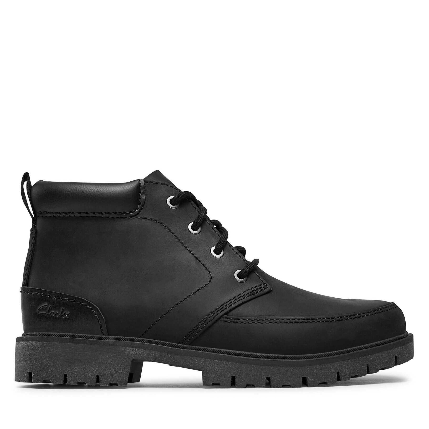 Clarks Trappers Rossdale Mid 261734547 Negru - Pled.ro