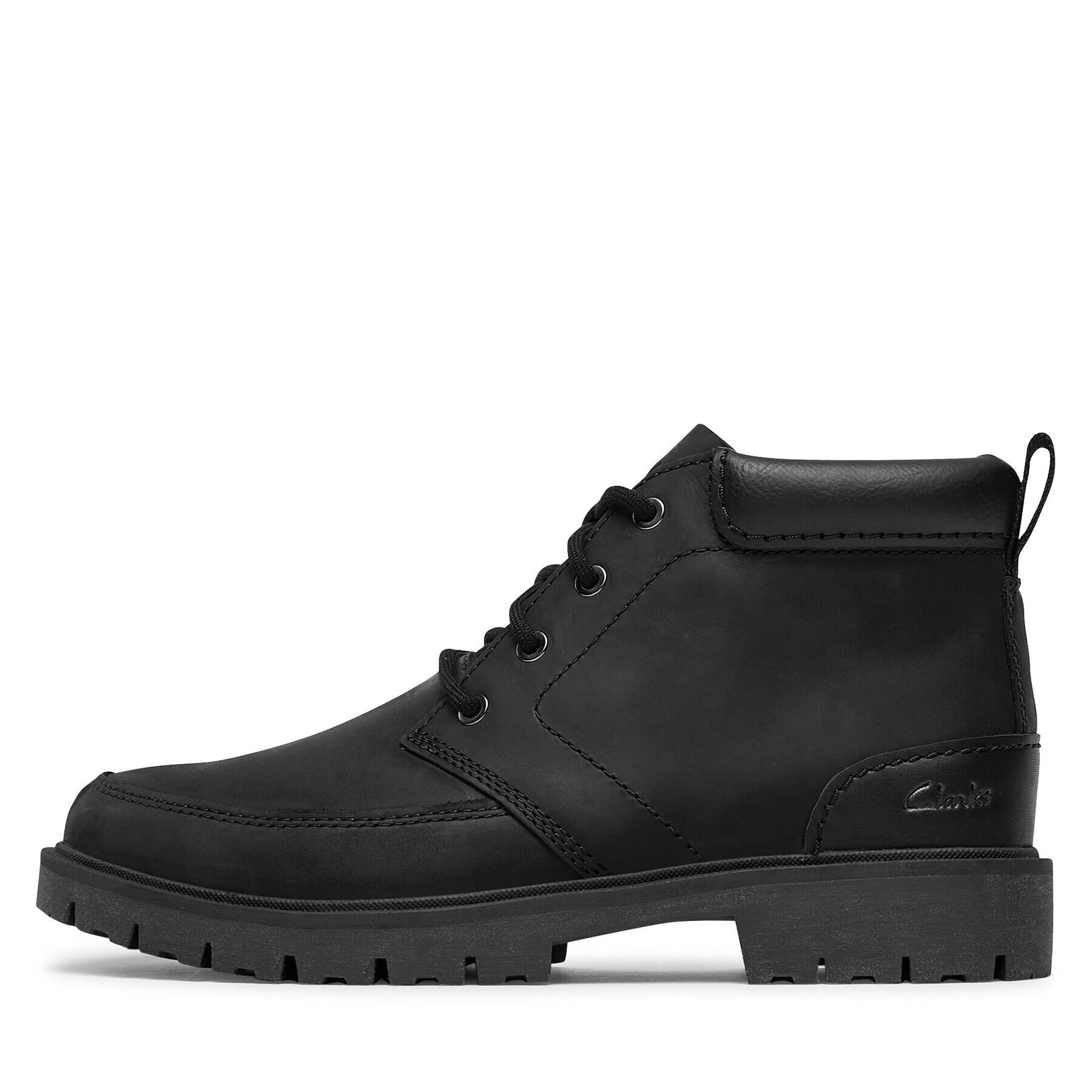 Clarks Trappers Rossdale Mid 261734547 Negru - Pled.ro