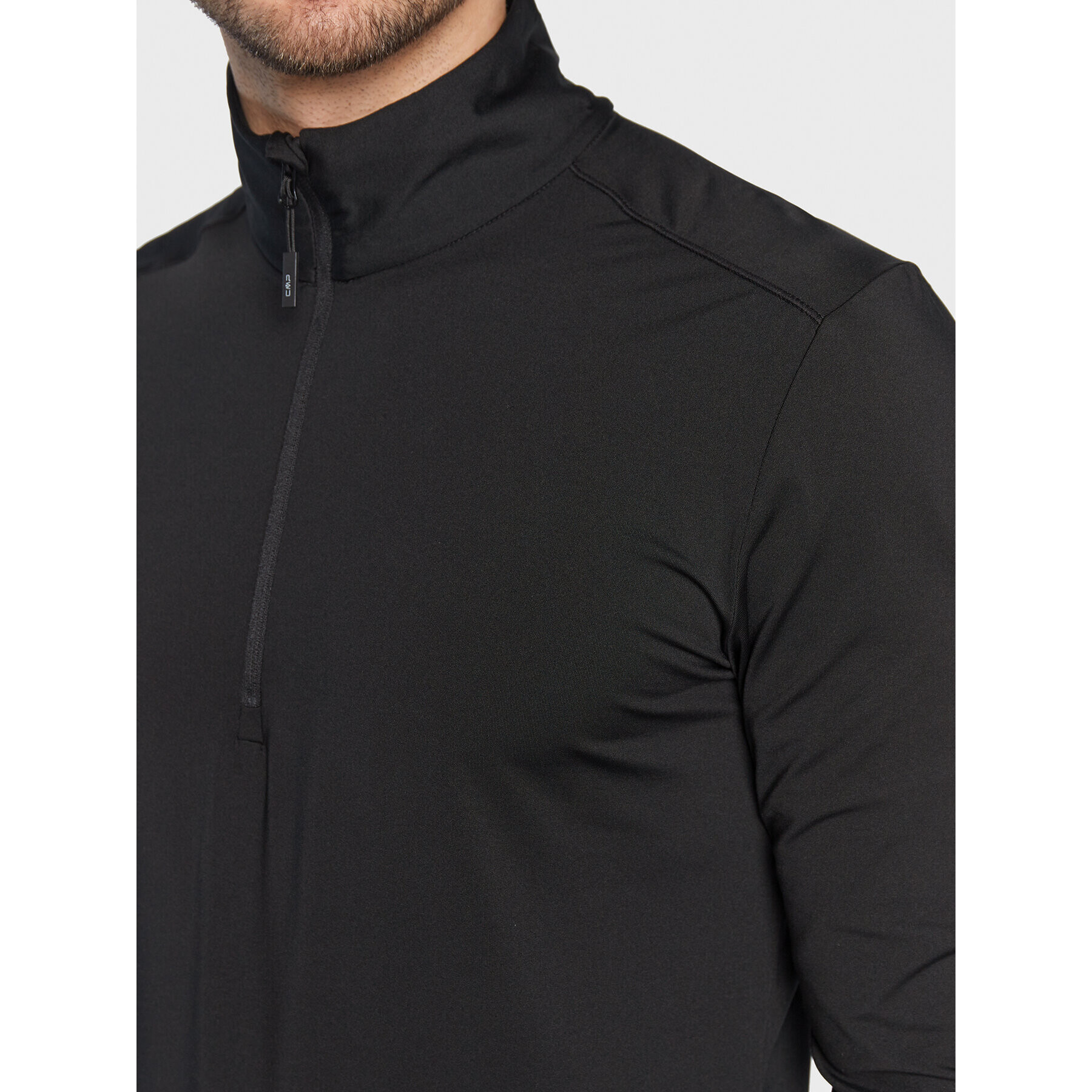 CMP Bluză tehnică 30L1097 Negru Slim Fit - Pled.ro