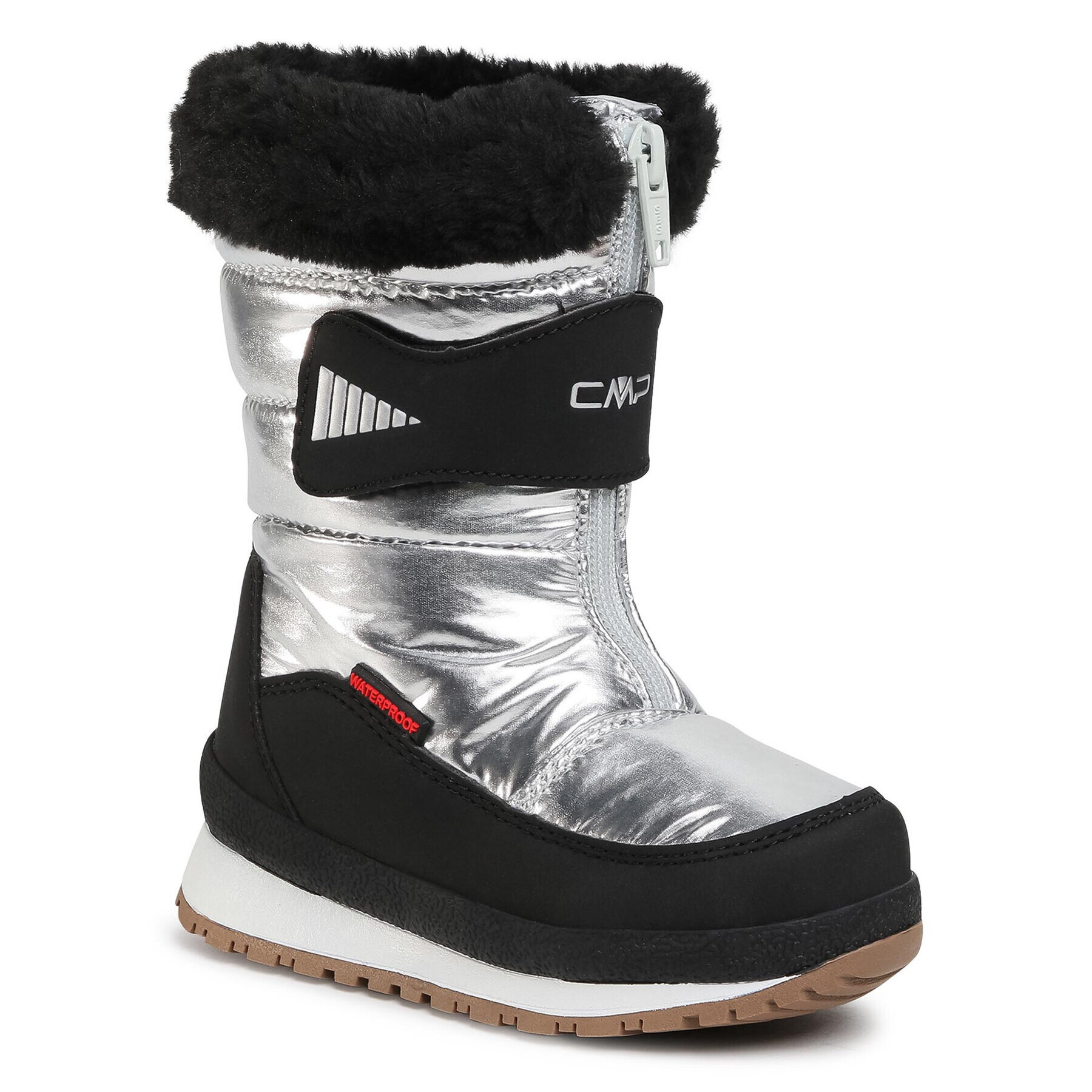 CMP Cizme de zăpadă Baby Ehos Snow Boot Wp 30Q4602 Argintiu - Pled.ro