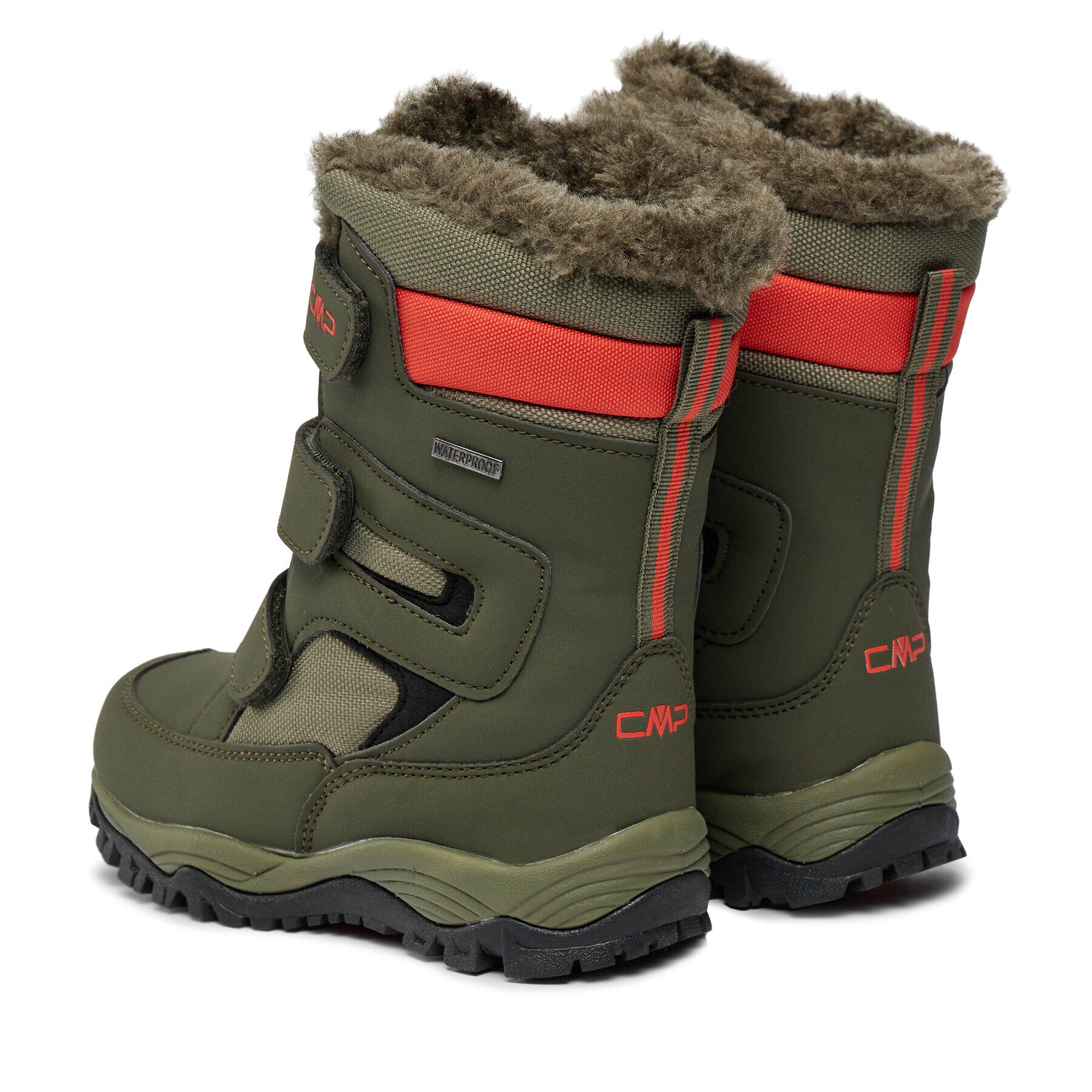 CMP Cizme de zăpadă Kids Hexis Snow Boot Wp 30Q4634 Verde - Pled.ro