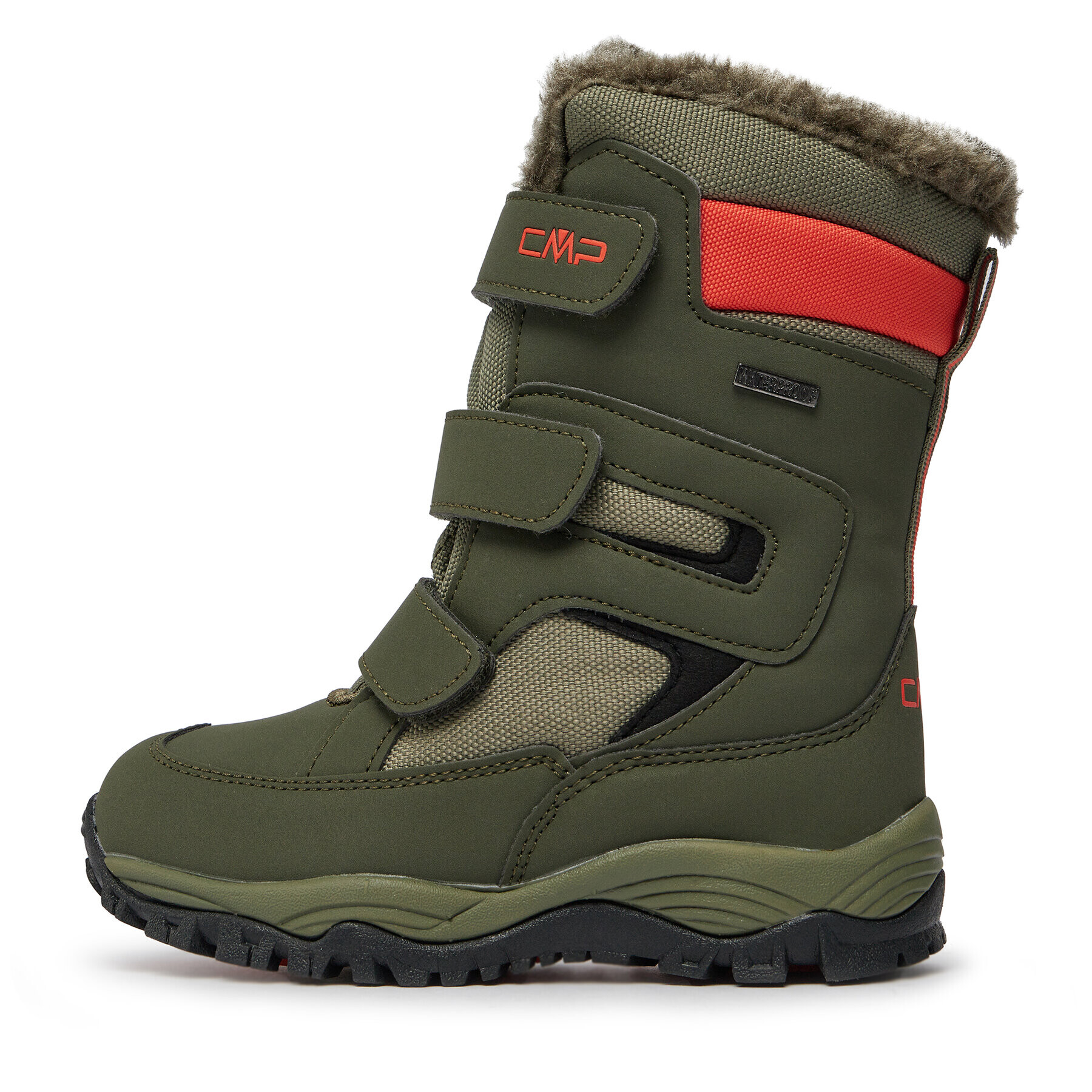 CMP Cizme de zăpadă Kids Hexis Snow Boot Wp 30Q4634 Verde - Pled.ro