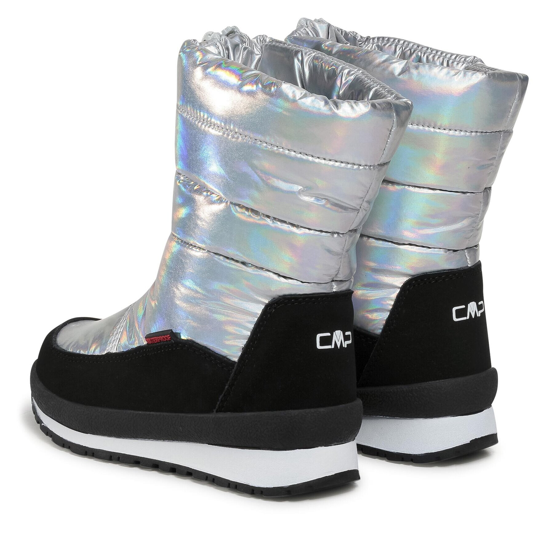 CMP Cizme de zăpadă Kids Rae Snow Boots Wp 39Q4964 Argintiu - Pled.ro